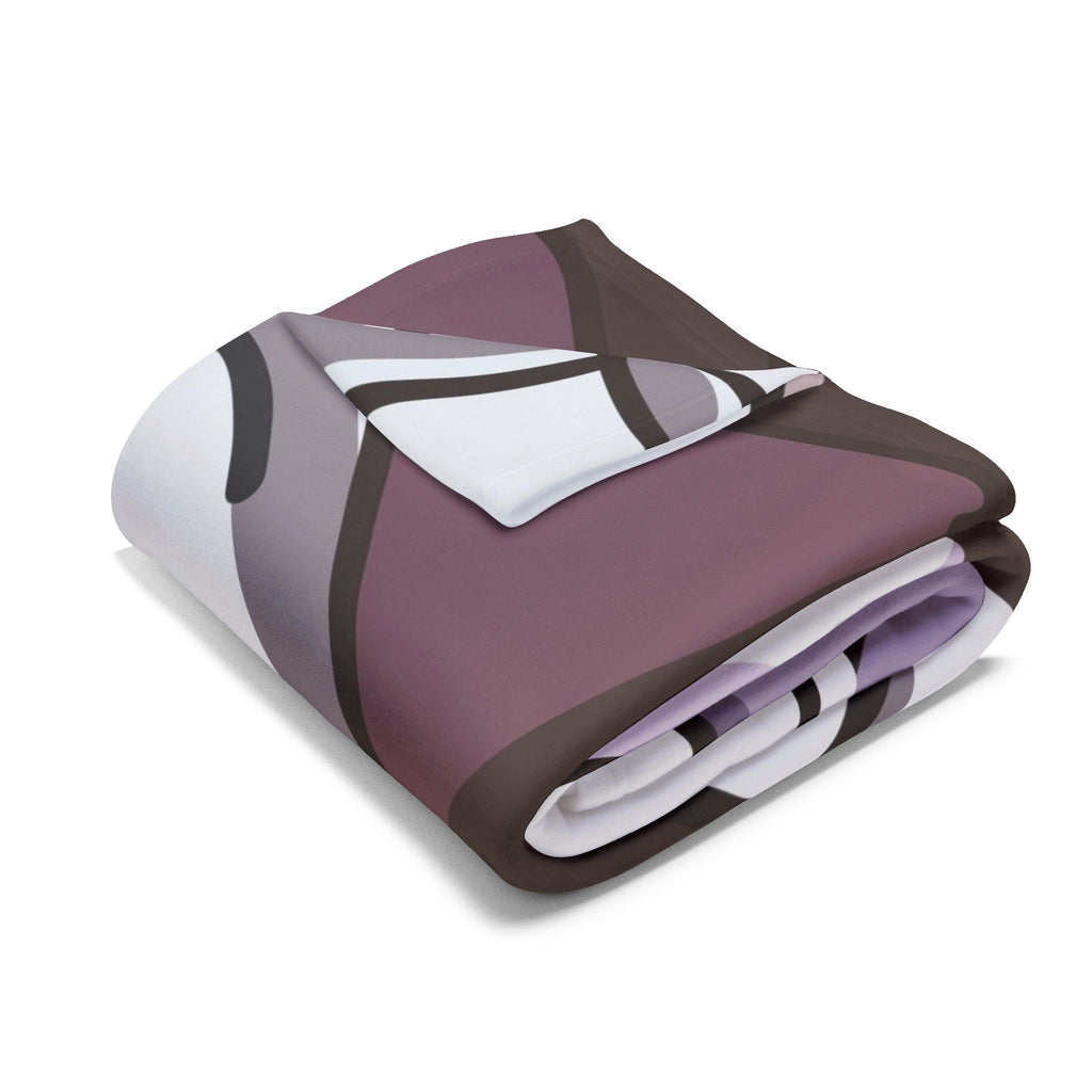 Cozy Raccoon Fleece Blanket — Plush Arctic Throw for Snuggling