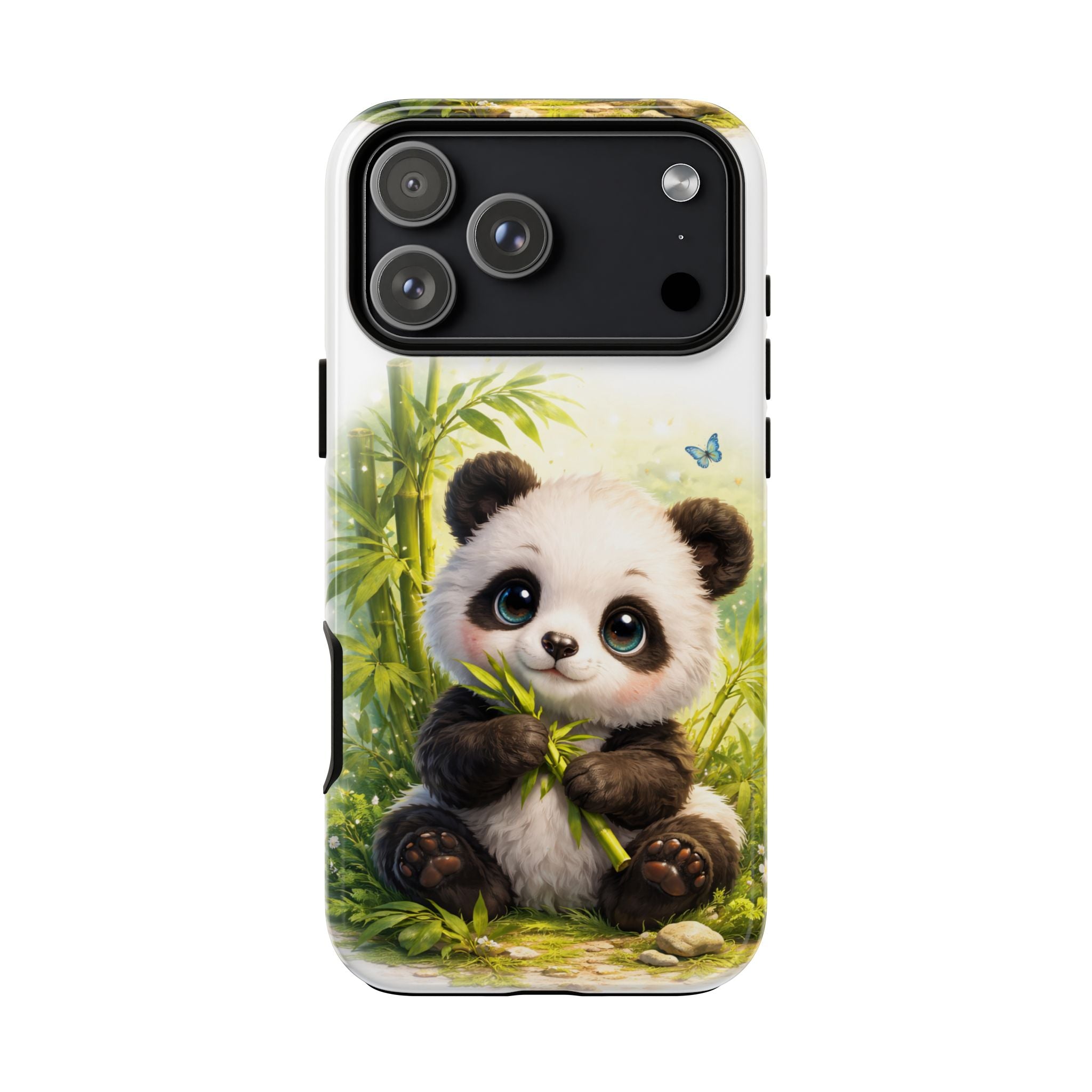 Baby Panda in Sunlight Protective Phone Case — Shockproof iPhone & Samsung Cover