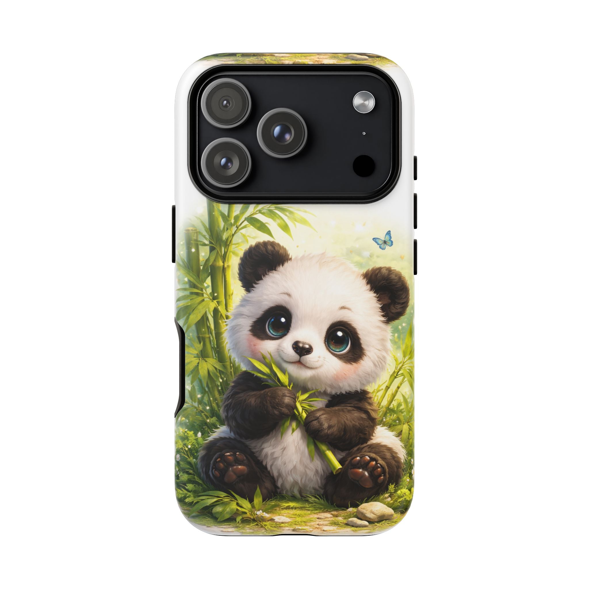 Baby Panda in Sunlight Protective Phone Case — Shockproof iPhone & Samsung Cover