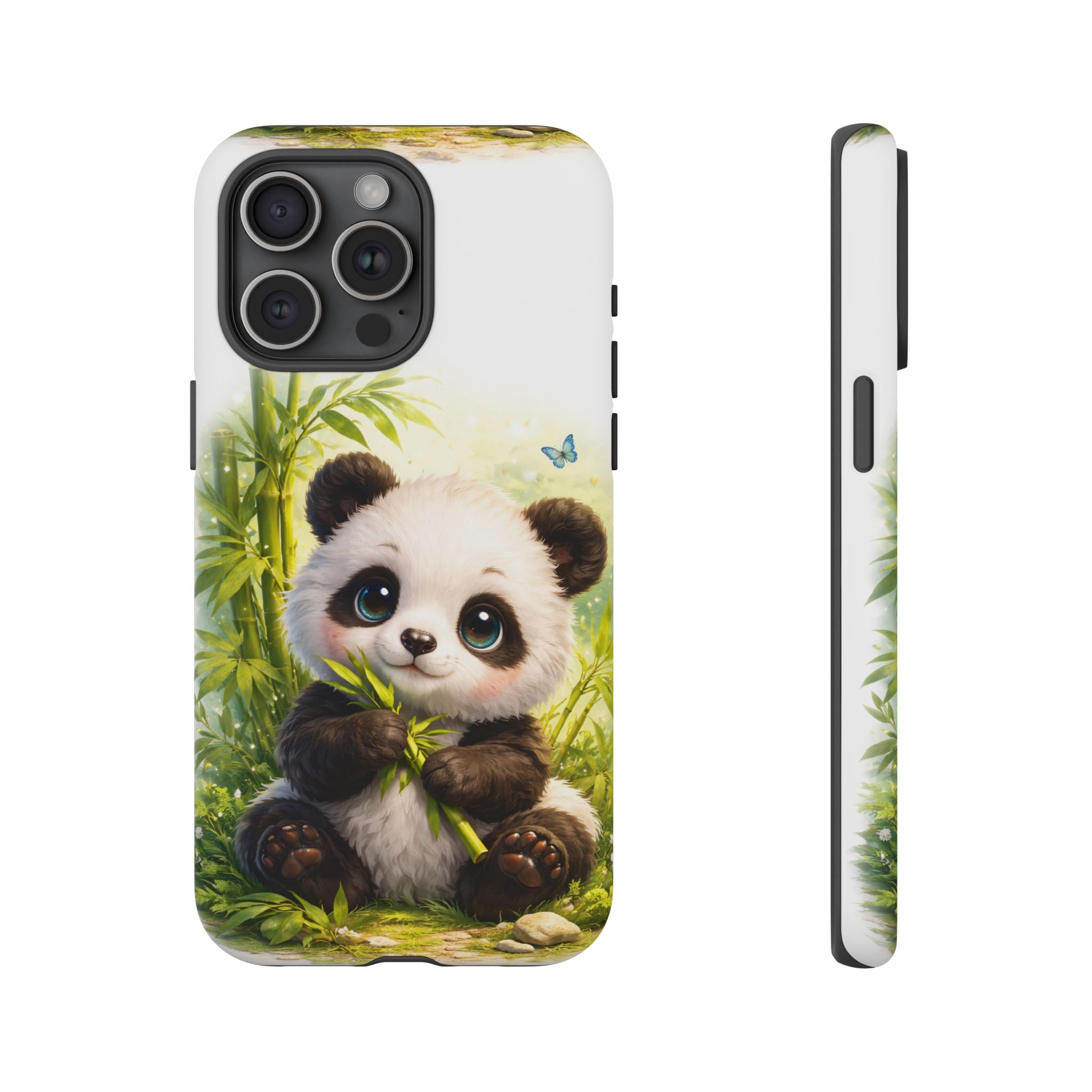 Baby Panda in Sunlight Protective Phone Case — Shockproof iPhone & Samsung Cover