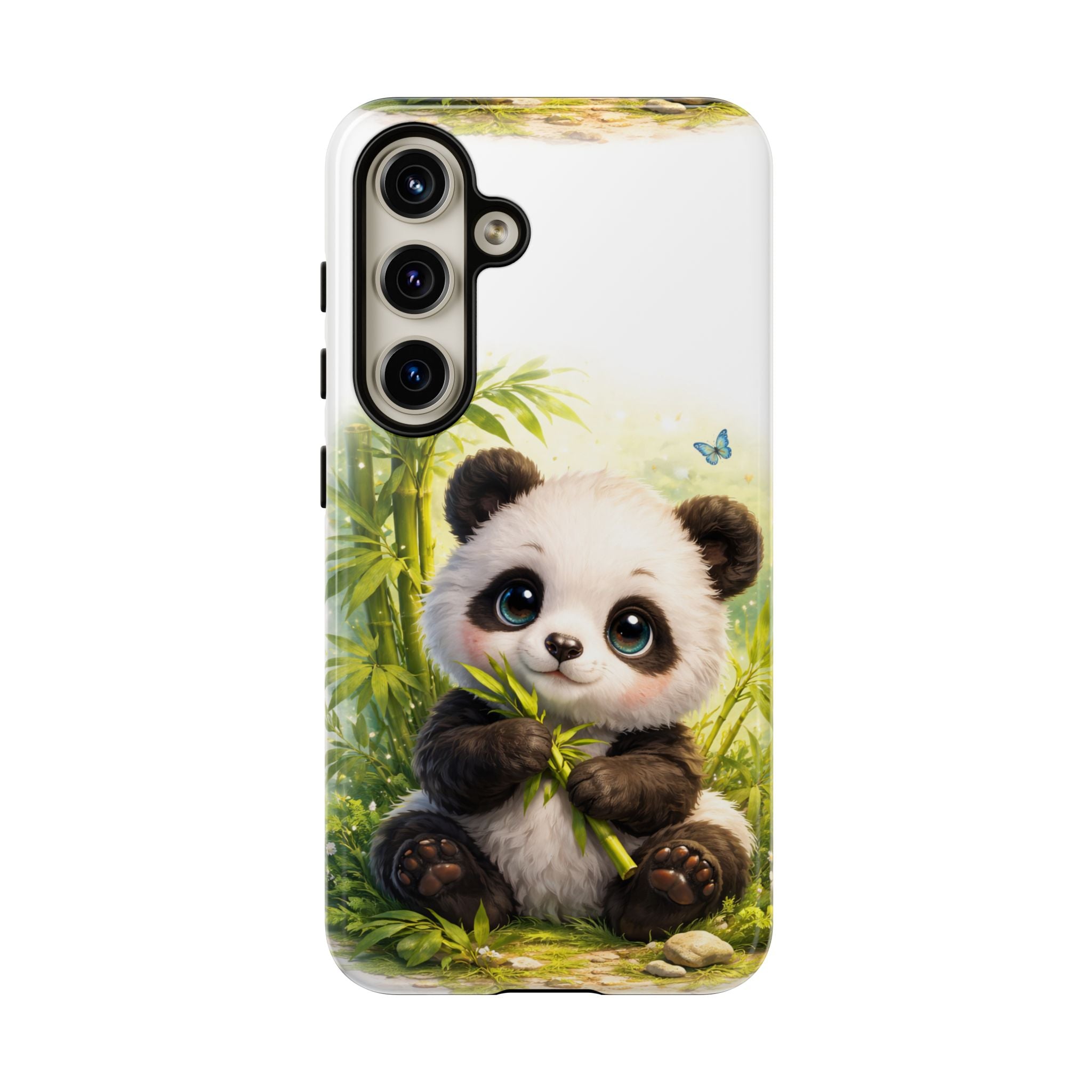 Baby Panda in Sunlight Protective Phone Case — Shockproof iPhone & Samsung Cover