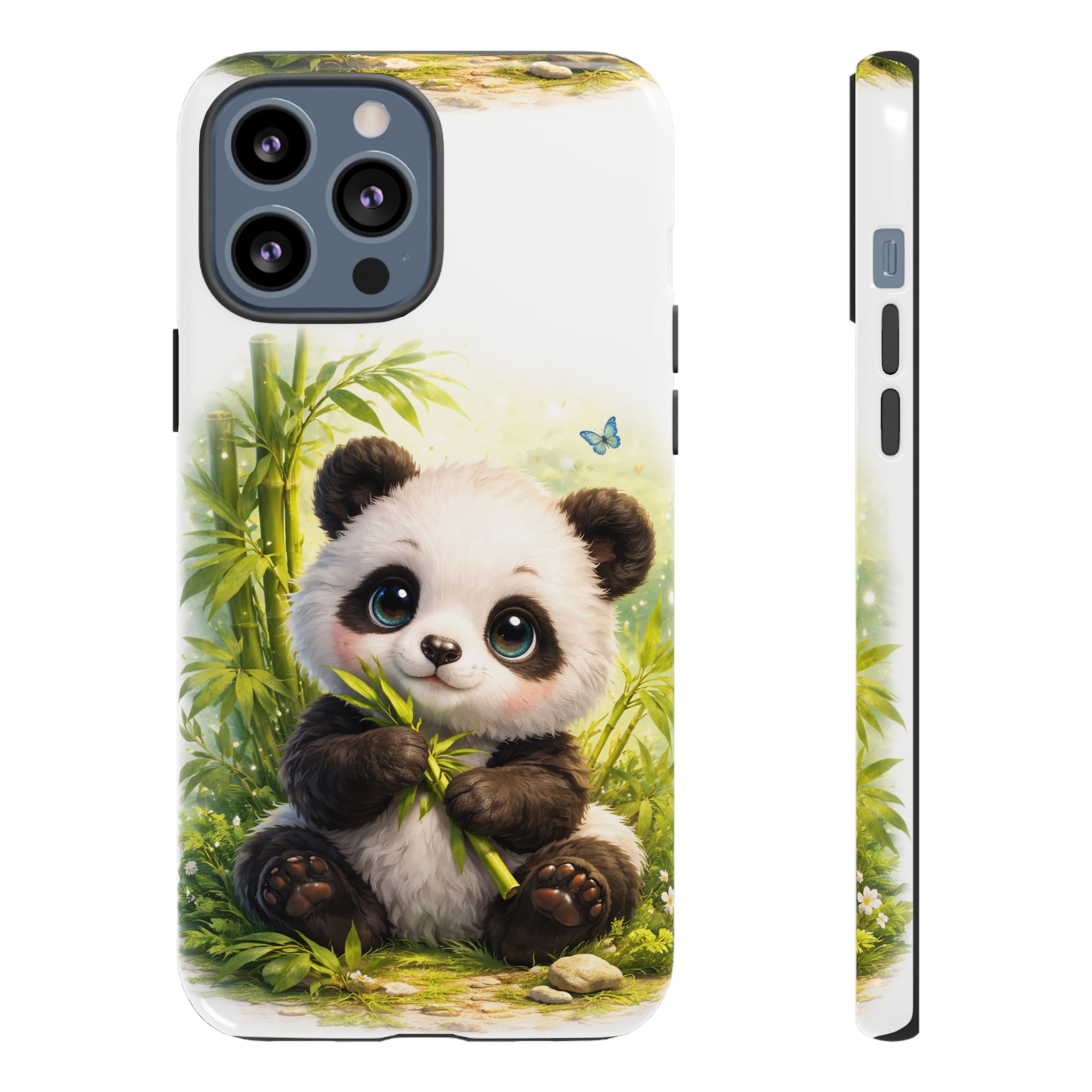 Baby Panda in Sunlight Protective Phone Case — Shockproof iPhone & Samsung Cover
