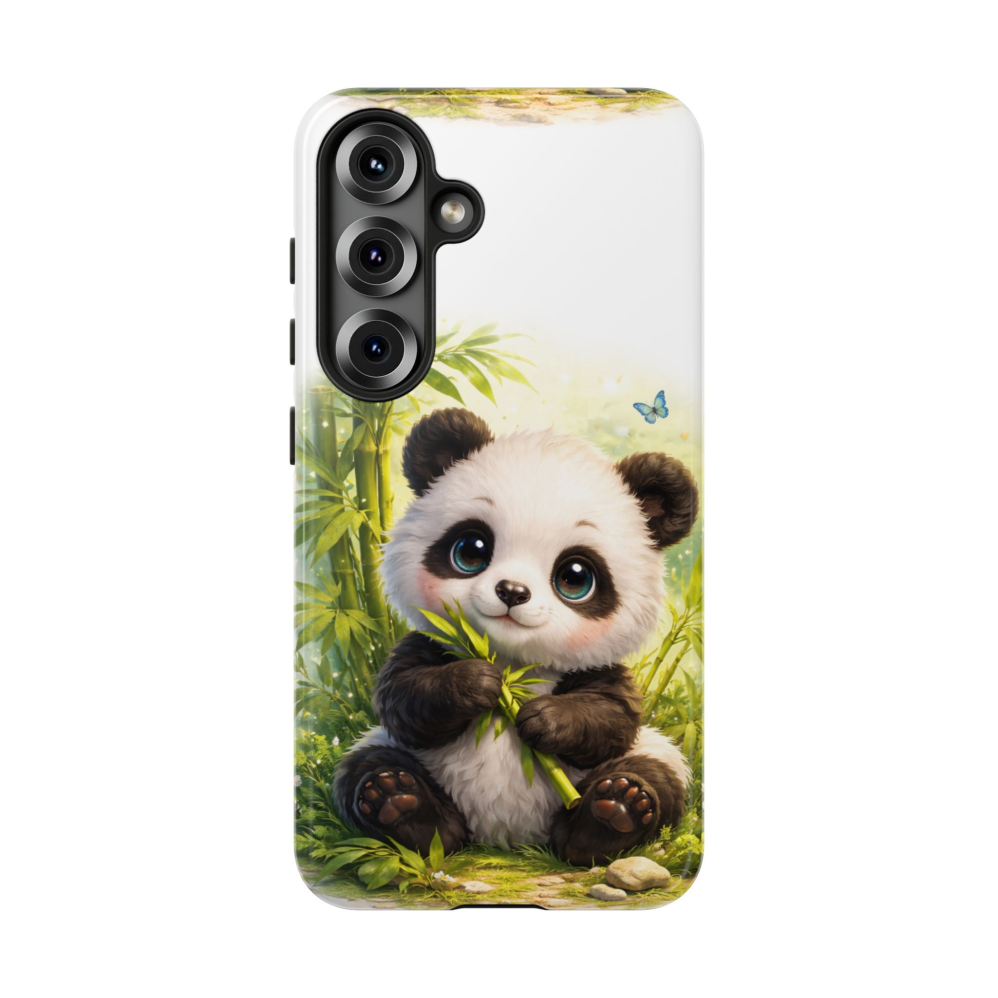 Baby Panda in Sunlight Protective Phone Case — Shockproof iPhone & Samsung Cover