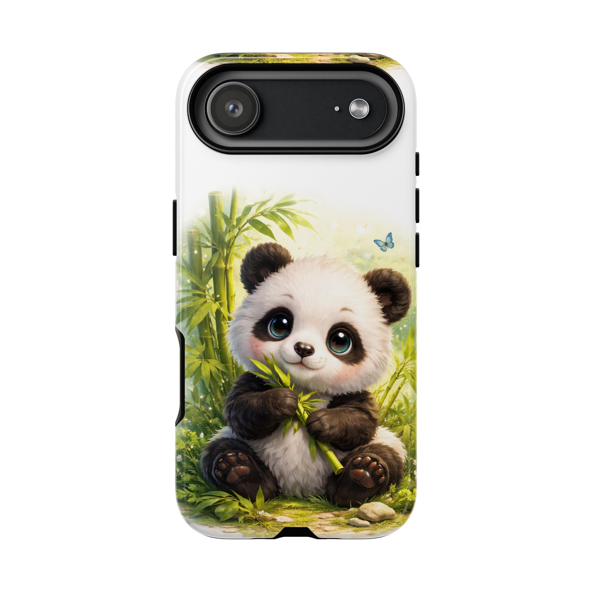 Baby Panda in Sunlight Protective Phone Case — Shockproof iPhone & Samsung Cover