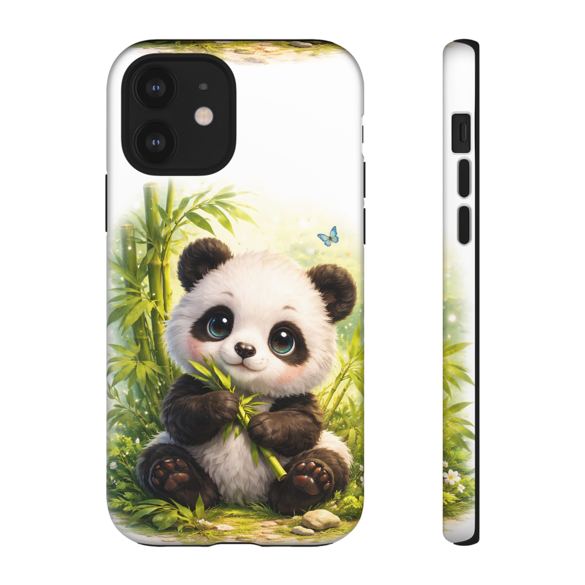 Baby Panda in Sunlight Protective Phone Case — Shockproof iPhone & Samsung Cover