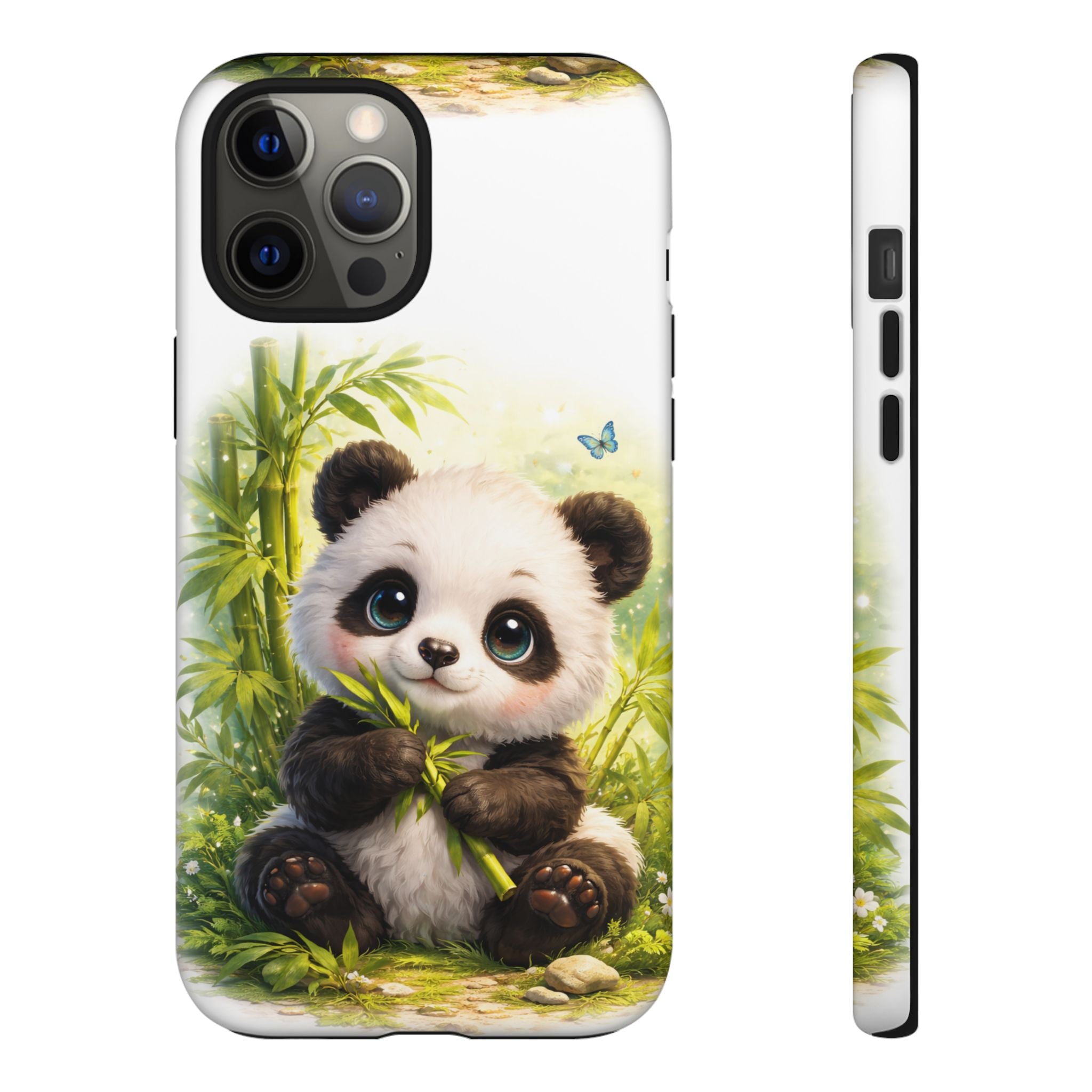 Baby Panda in Sunlight Protective Phone Case — Shockproof iPhone & Samsung Cover