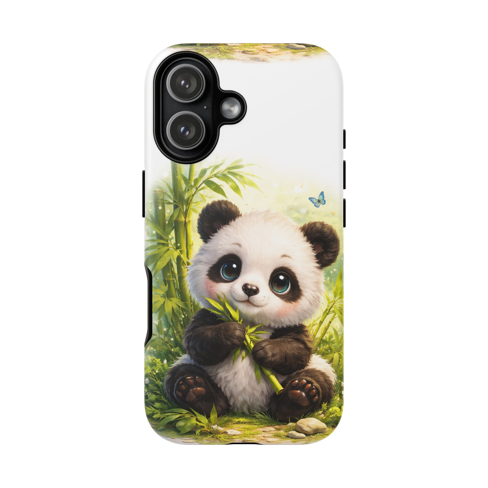 Baby Panda in Sunlight Protective Phone Case — Shockproof iPhone & Samsung Cover