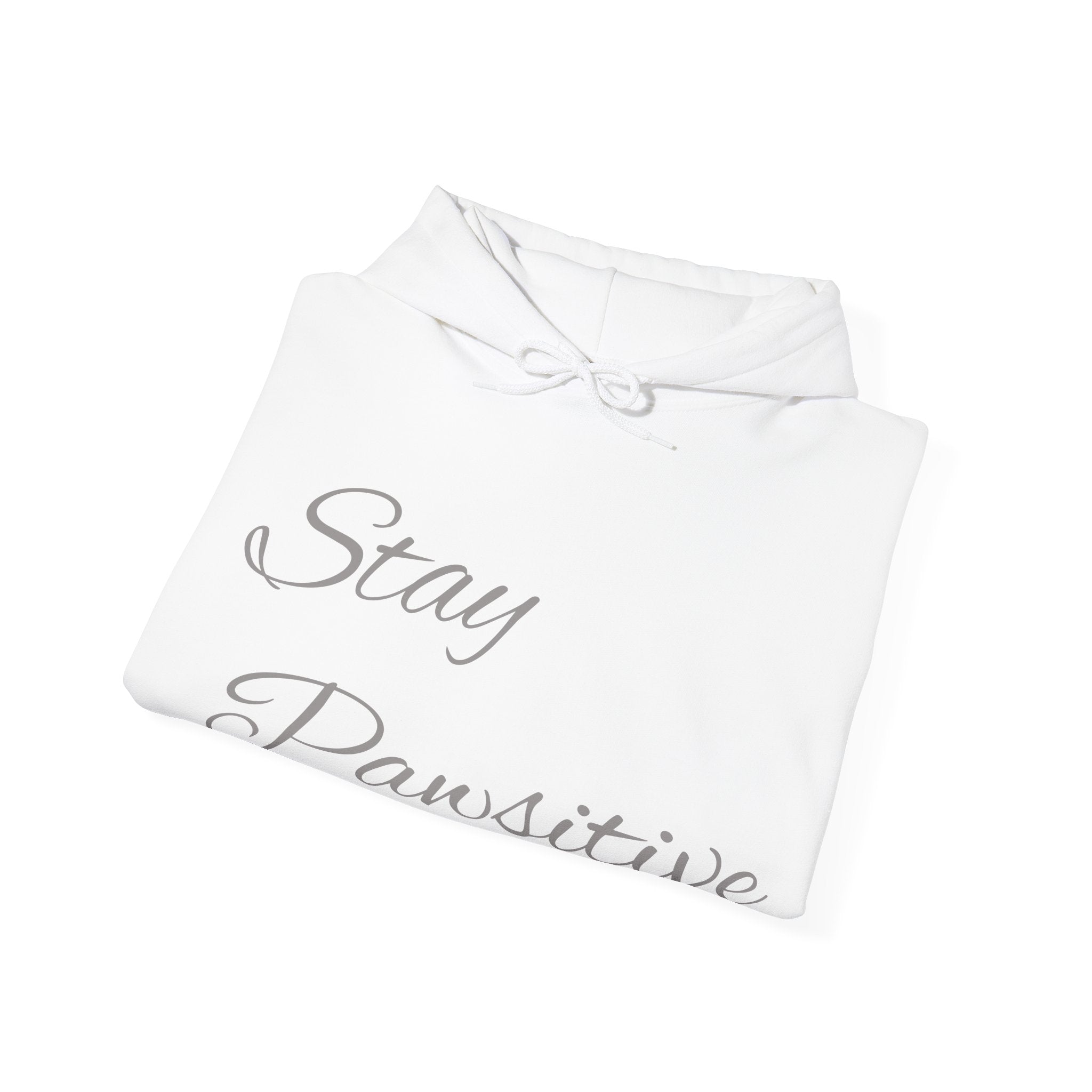 Stay Pawsitive Kitten Clouds Hoodie | Cute Pastel Cat Comfort Sweatshirt