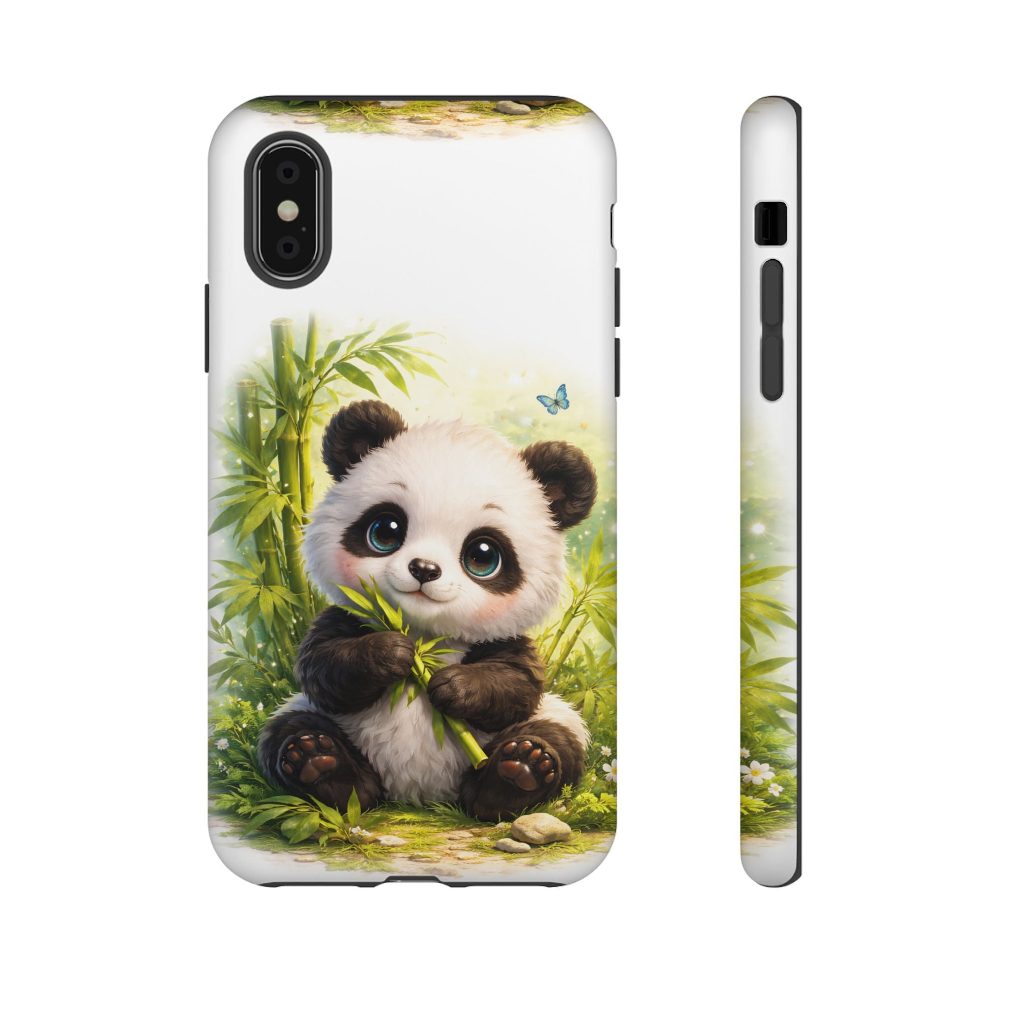 Baby Panda in Sunlight Protective Phone Case — Shockproof iPhone & Samsung Cover