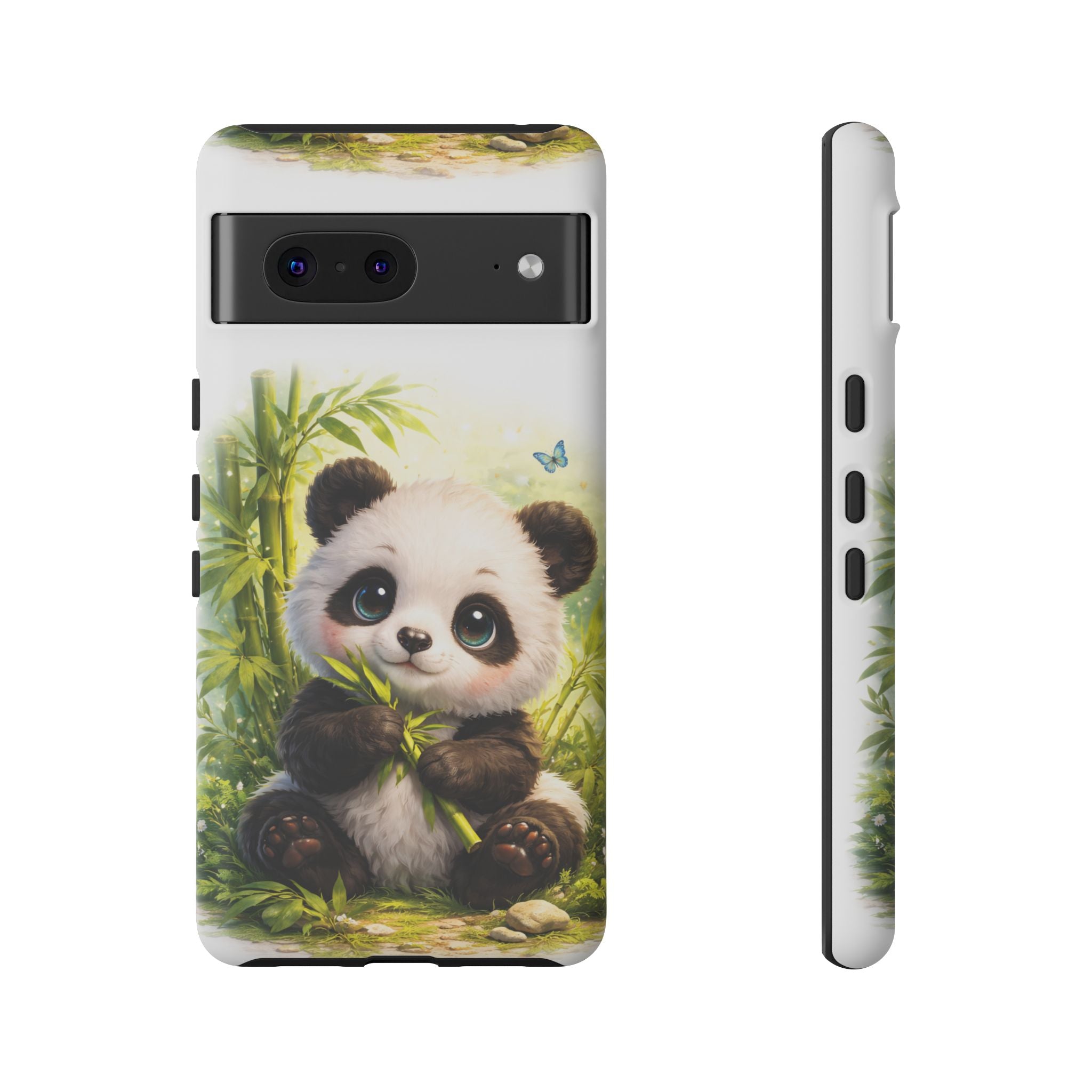 Baby Panda in Sunlight Protective Phone Case — Shockproof iPhone & Samsung Cover