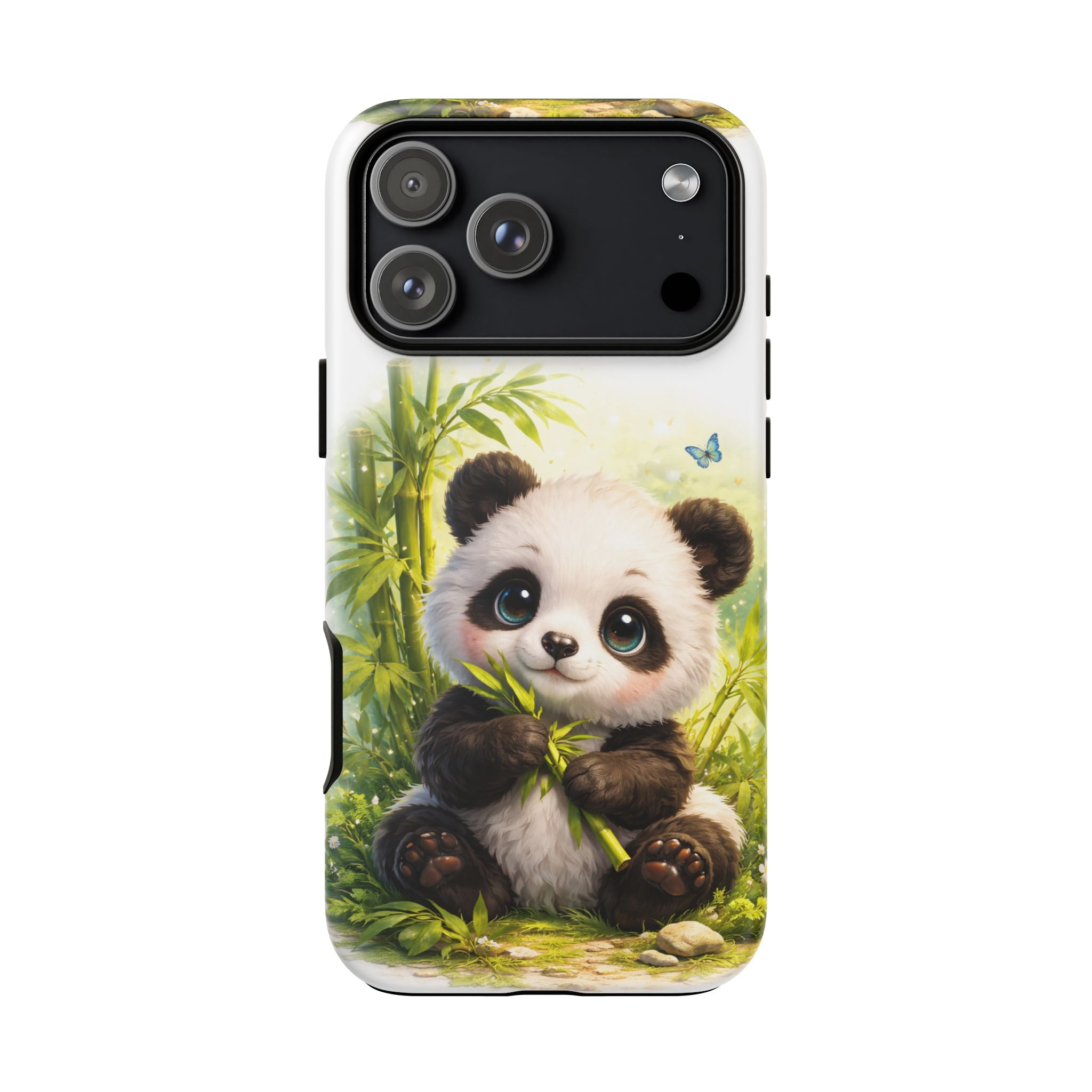 Baby Panda in Sunlight Protective Phone Case — Shockproof iPhone & Samsung Cover