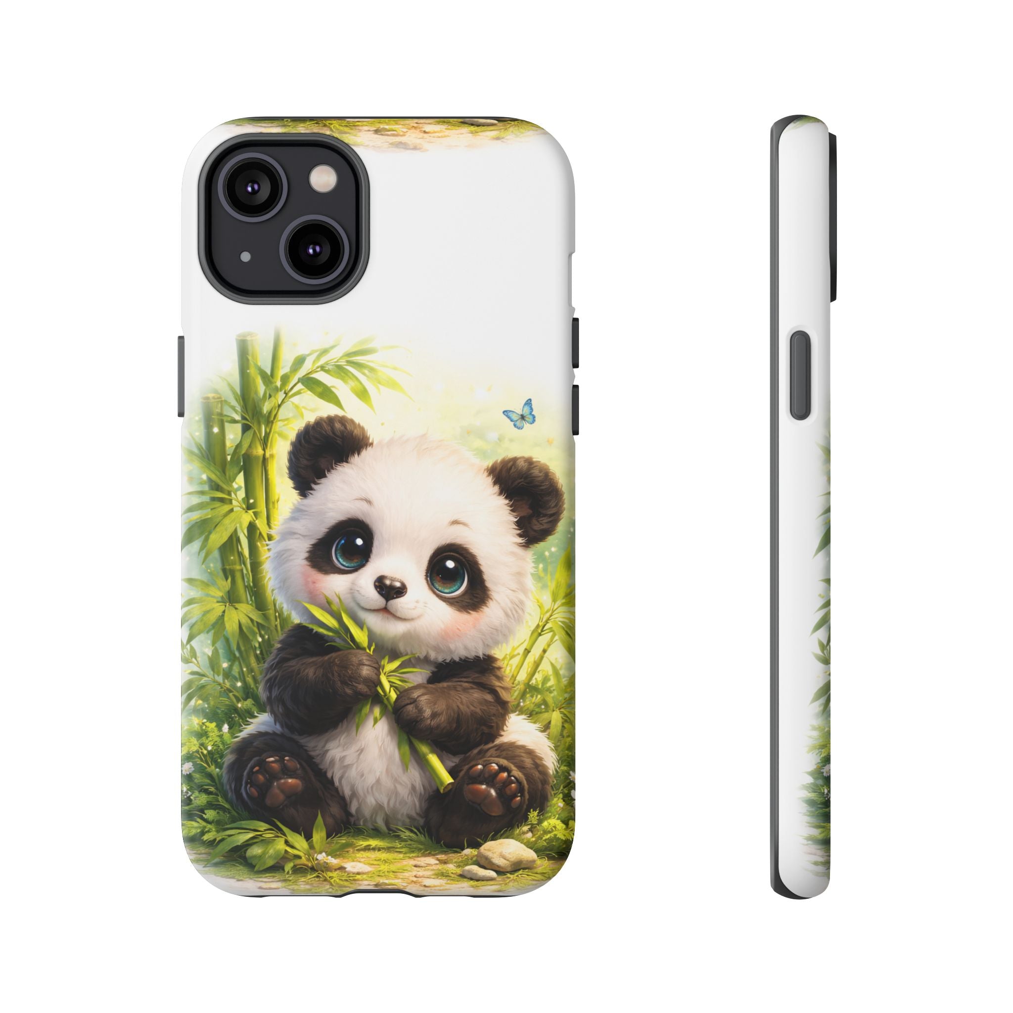 Baby Panda in Sunlight Protective Phone Case — Shockproof iPhone & Samsung Cover
