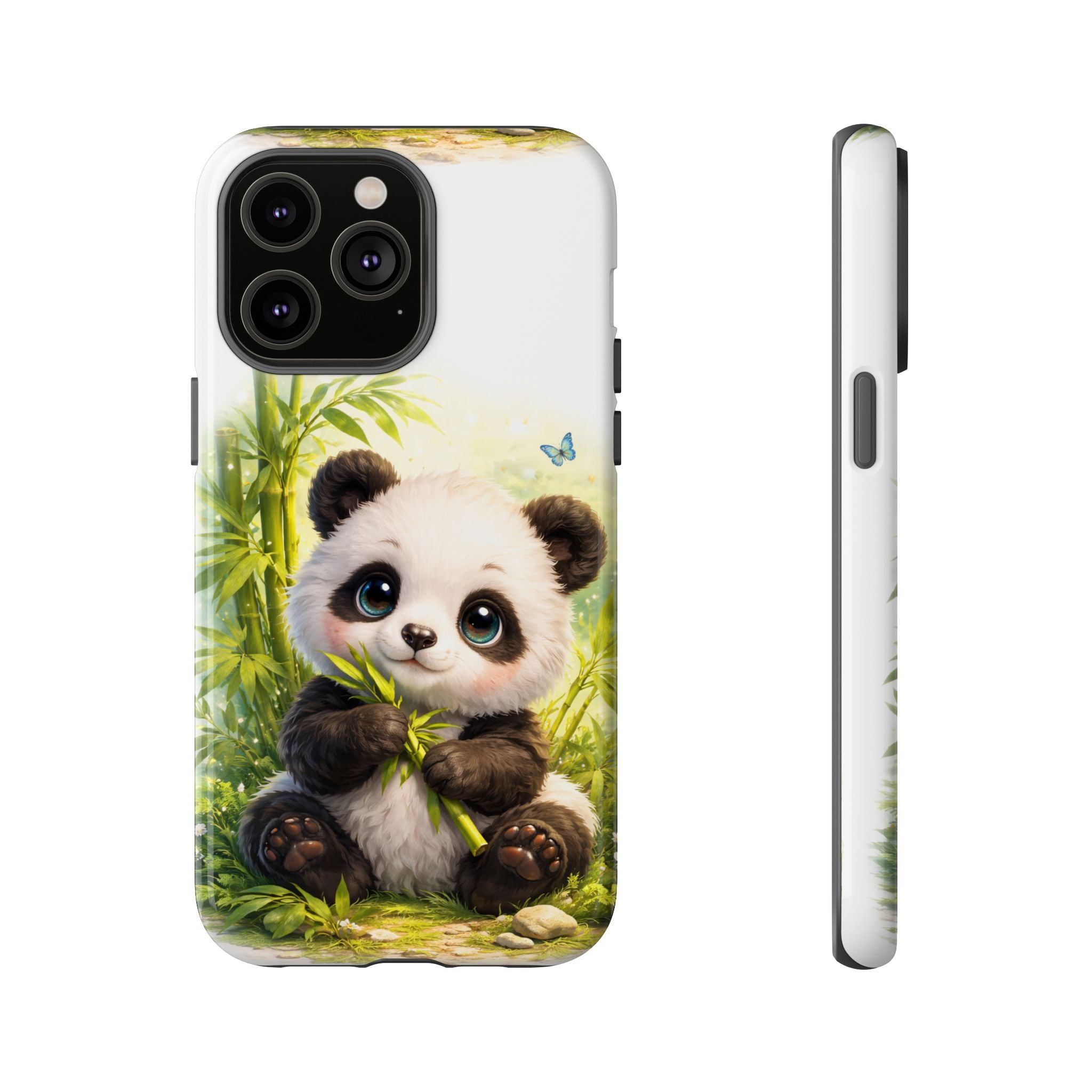 Baby Panda in Sunlight Protective Phone Case — Shockproof iPhone & Samsung Cover