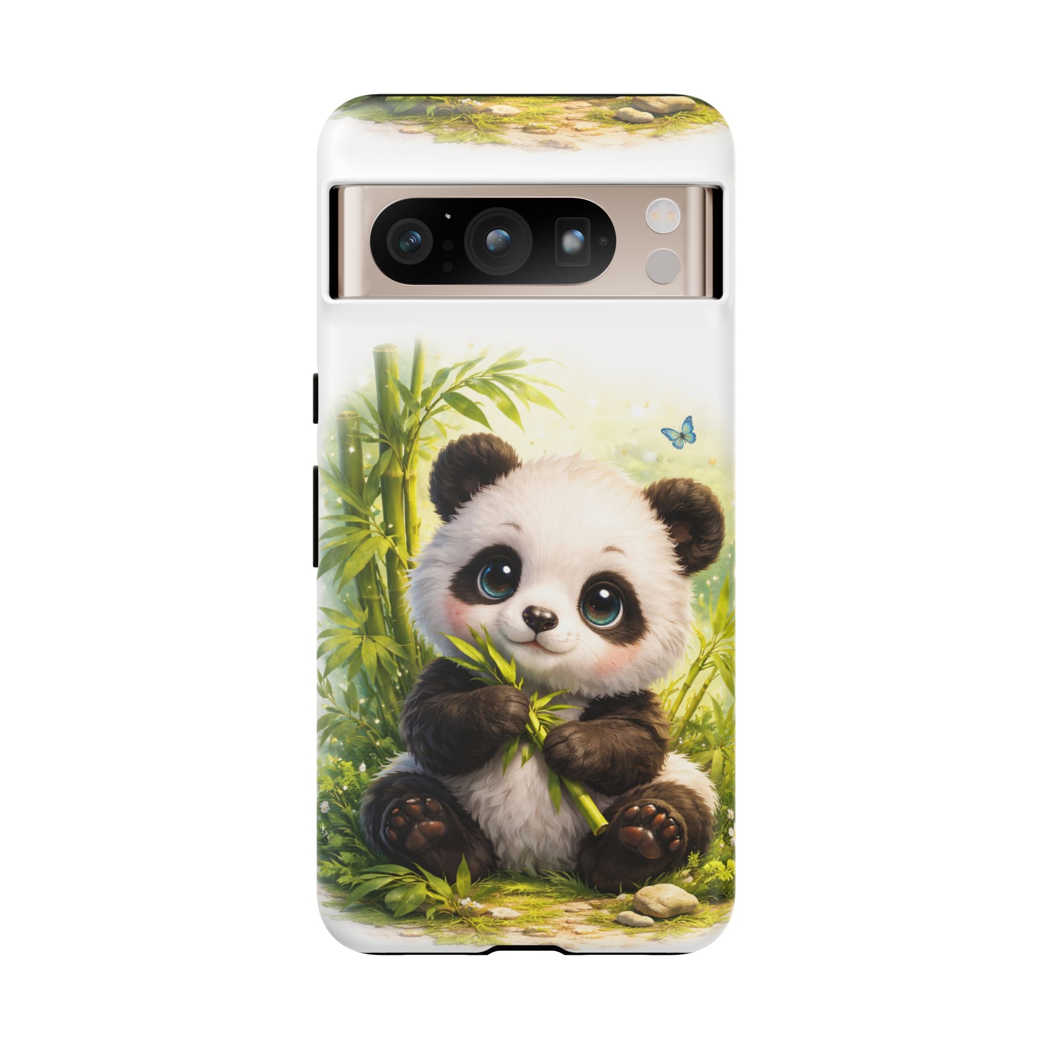 Baby Panda in Sunlight Protective Phone Case — Shockproof iPhone & Samsung Cover