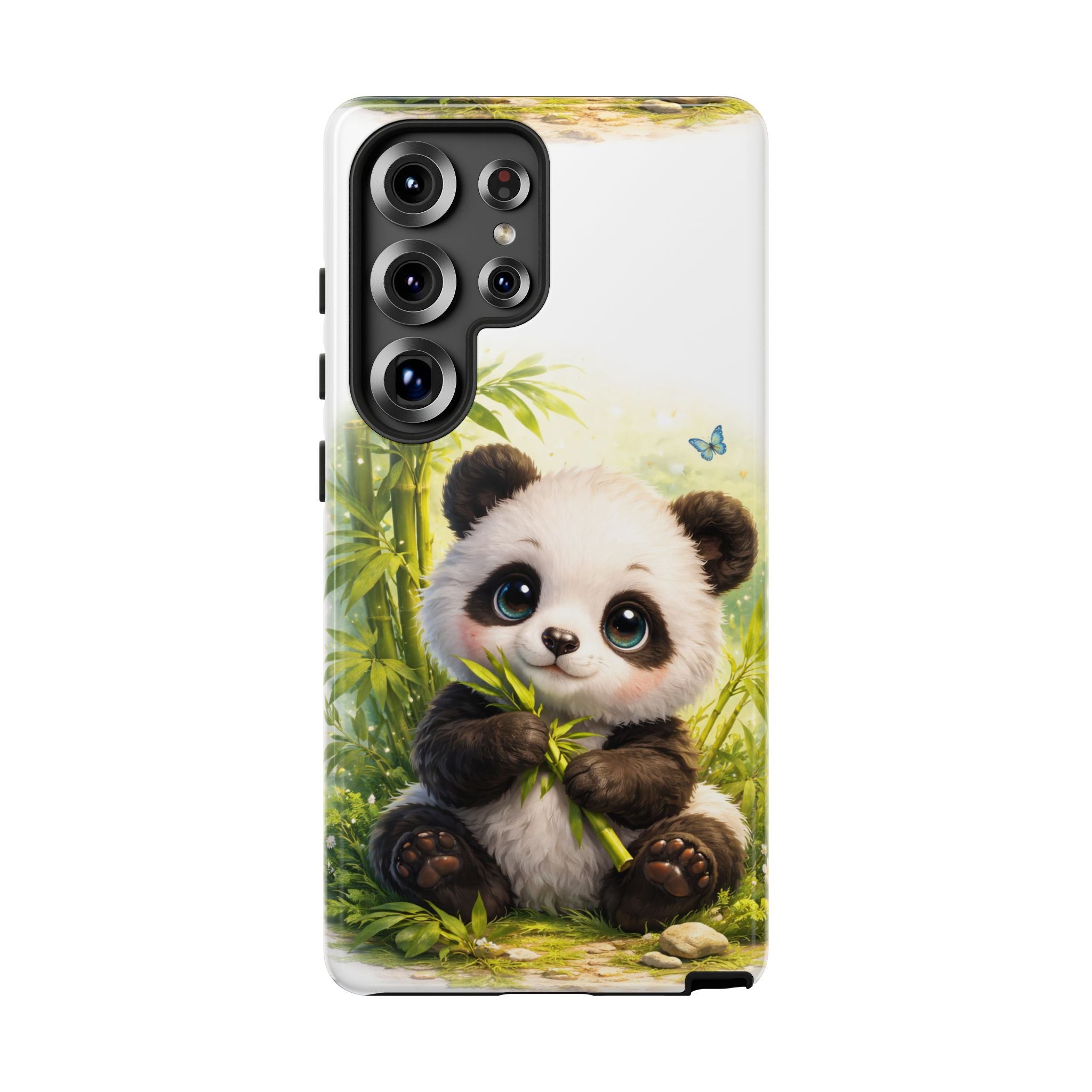 Baby Panda in Sunlight Protective Phone Case — Shockproof iPhone & Samsung Cover