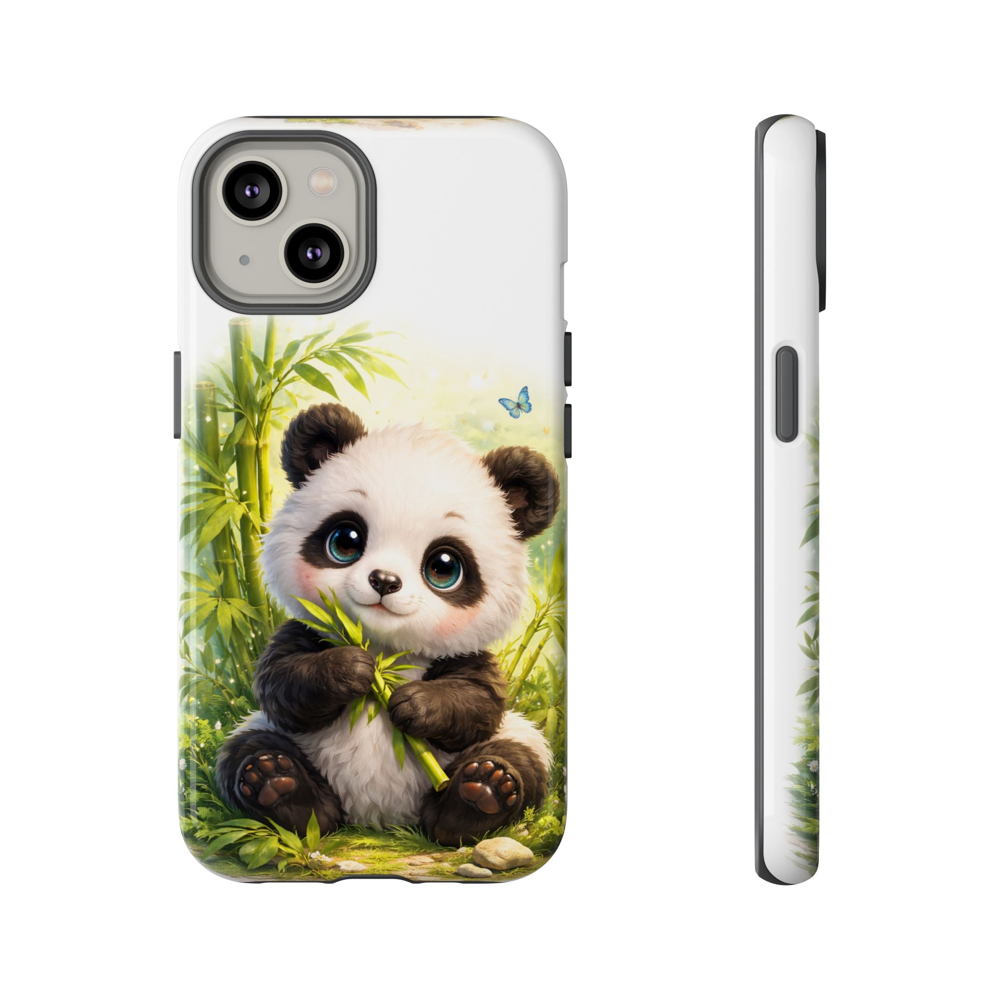 Baby Panda in Sunlight Protective Phone Case — Shockproof iPhone & Samsung Cover