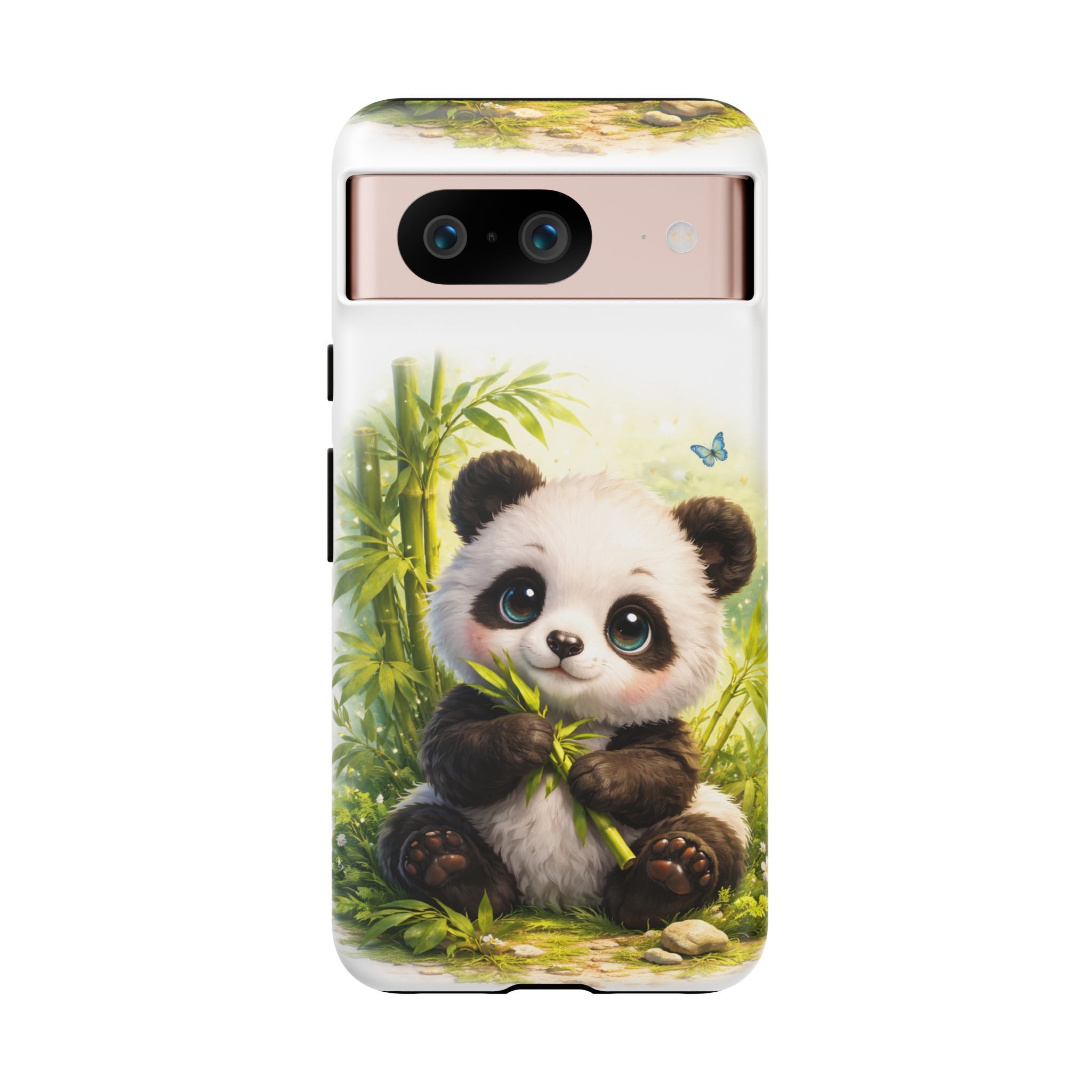 Baby Panda in Sunlight Protective Phone Case — Shockproof iPhone & Samsung Cover