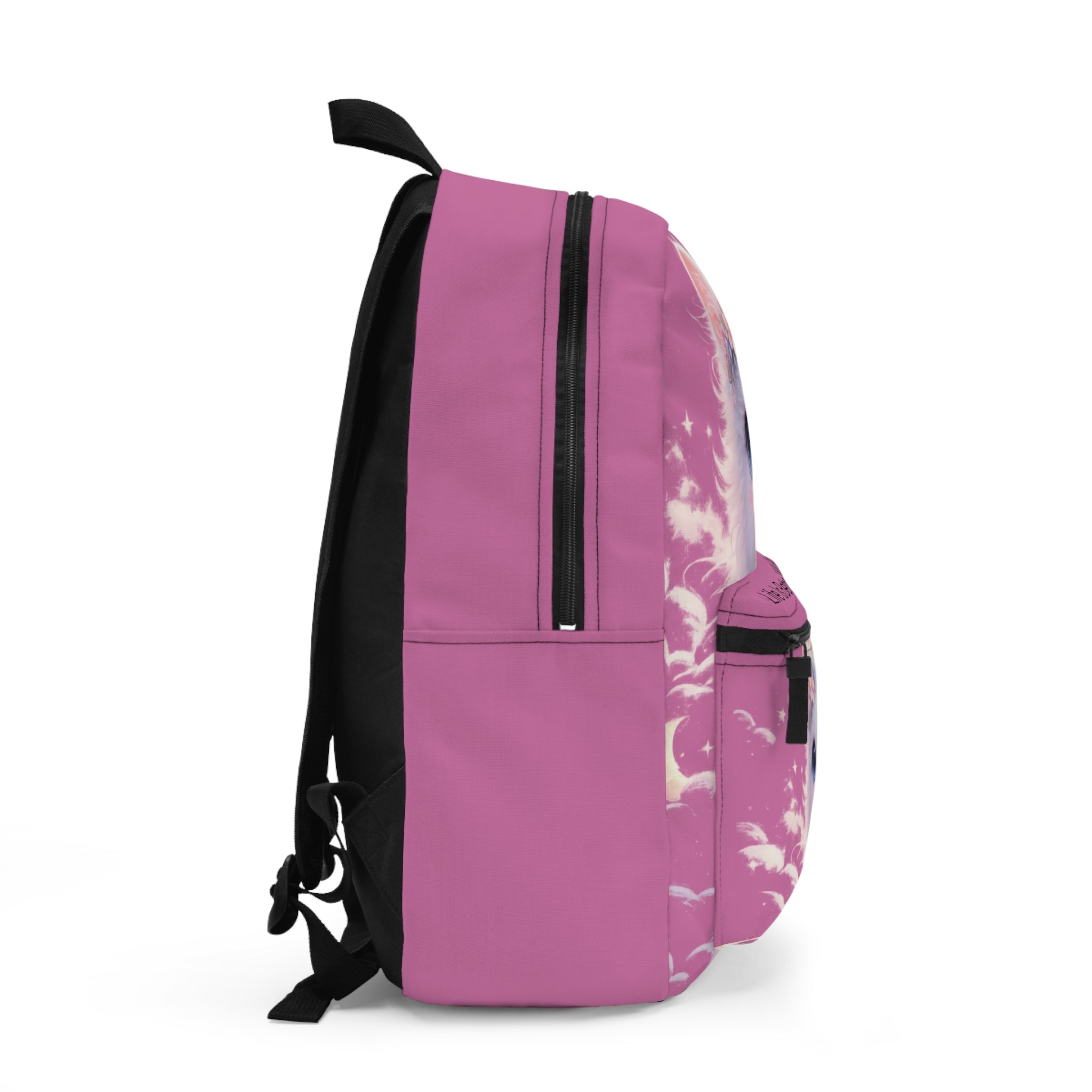 Life Is Better With Cats Backpack | Pastel Pink Kitten Floral Print
