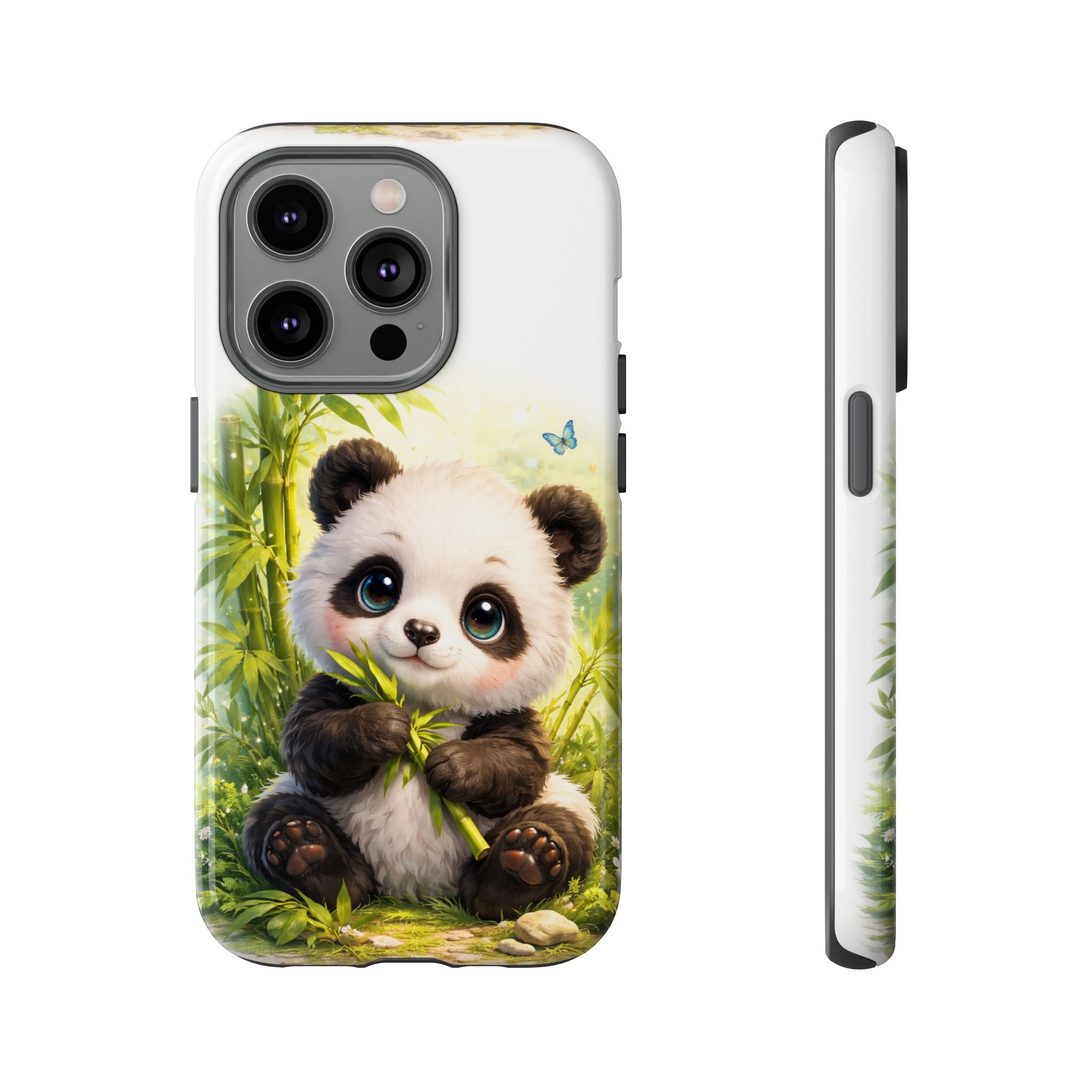 Baby Panda in Sunlight Protective Phone Case — Shockproof iPhone & Samsung Cover
