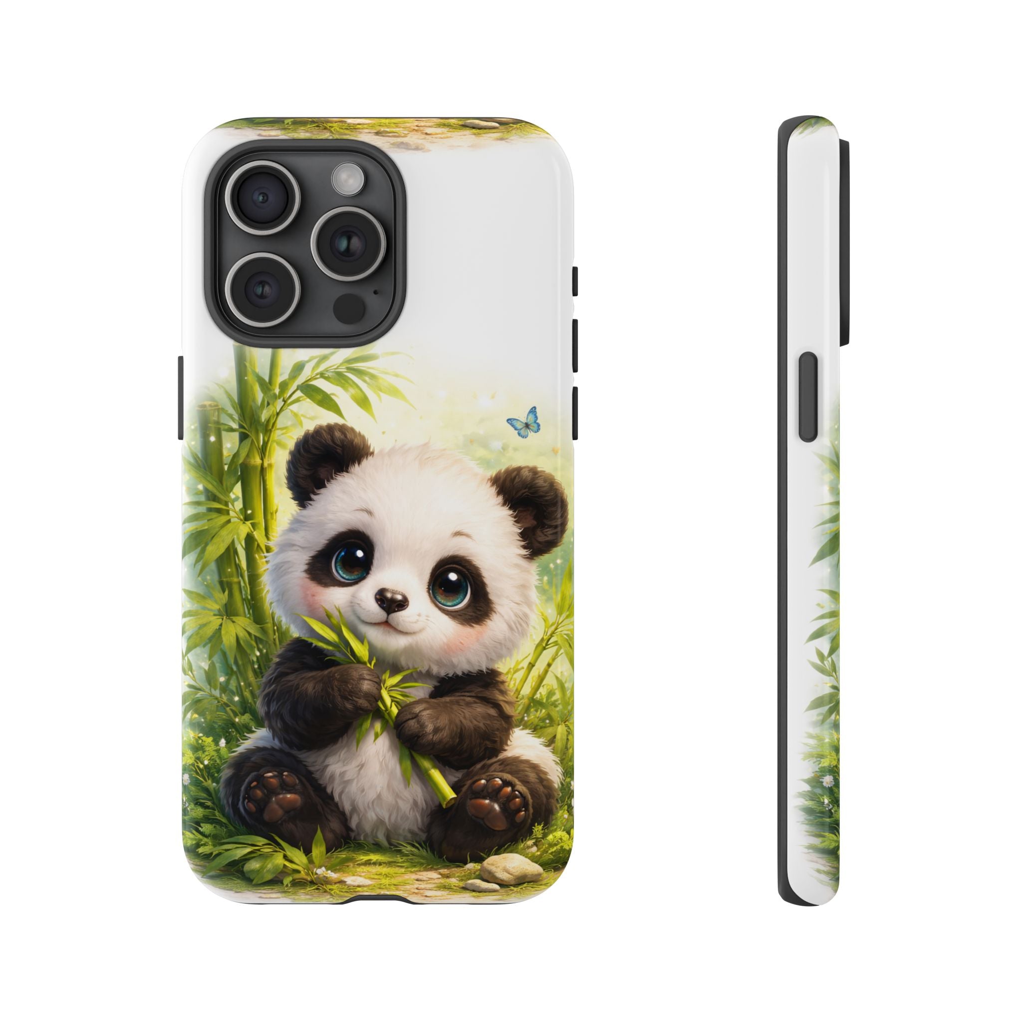 Baby Panda in Sunlight Protective Phone Case — Shockproof iPhone & Samsung Cover