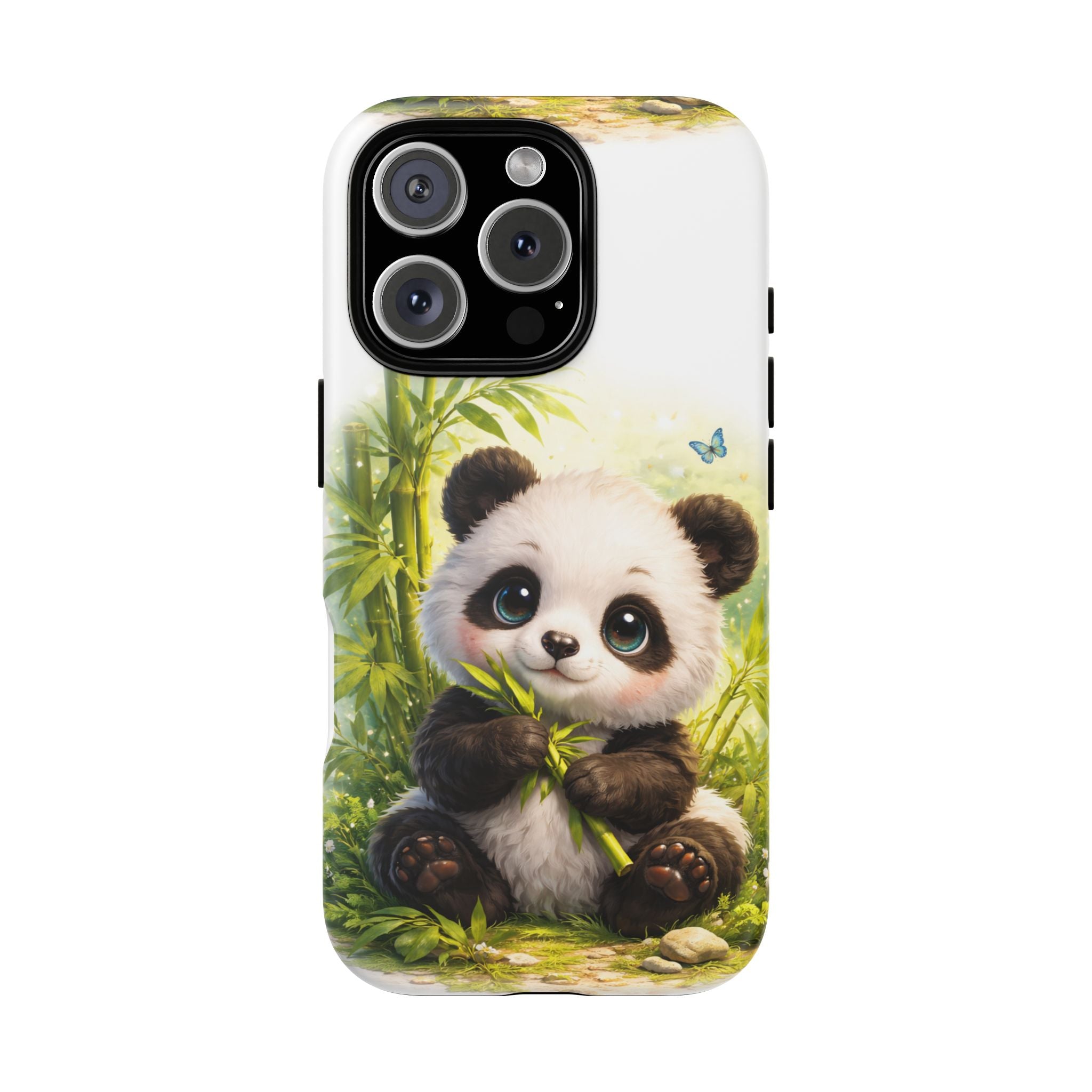 Baby Panda in Sunlight Protective Phone Case — Shockproof iPhone & Samsung Cover