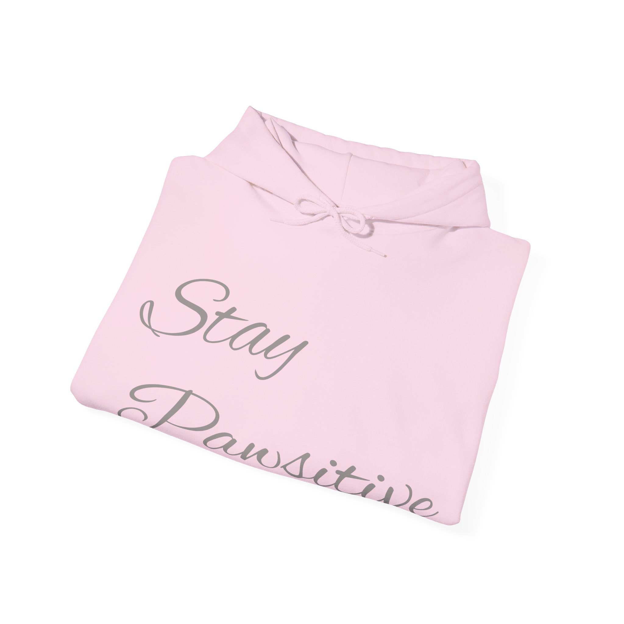 Stay Pawsitive Kitten Clouds Hoodie | Cute Pastel Cat Comfort Sweatshirt