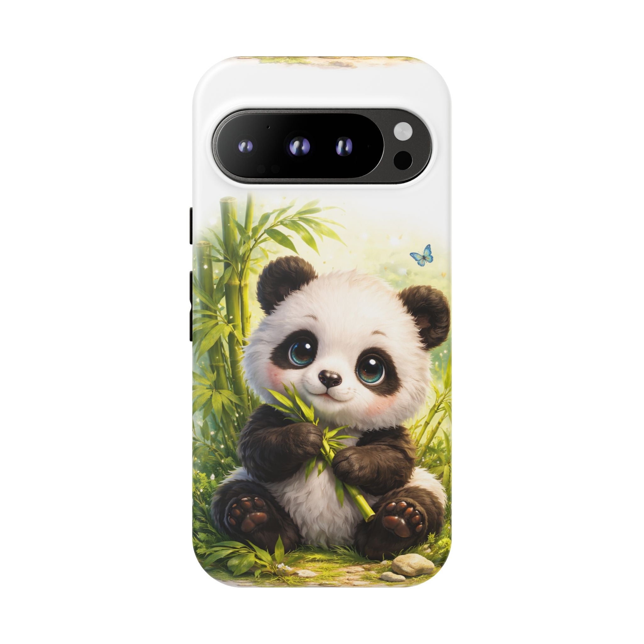 Baby Panda in Sunlight Protective Phone Case — Shockproof iPhone & Samsung Cover