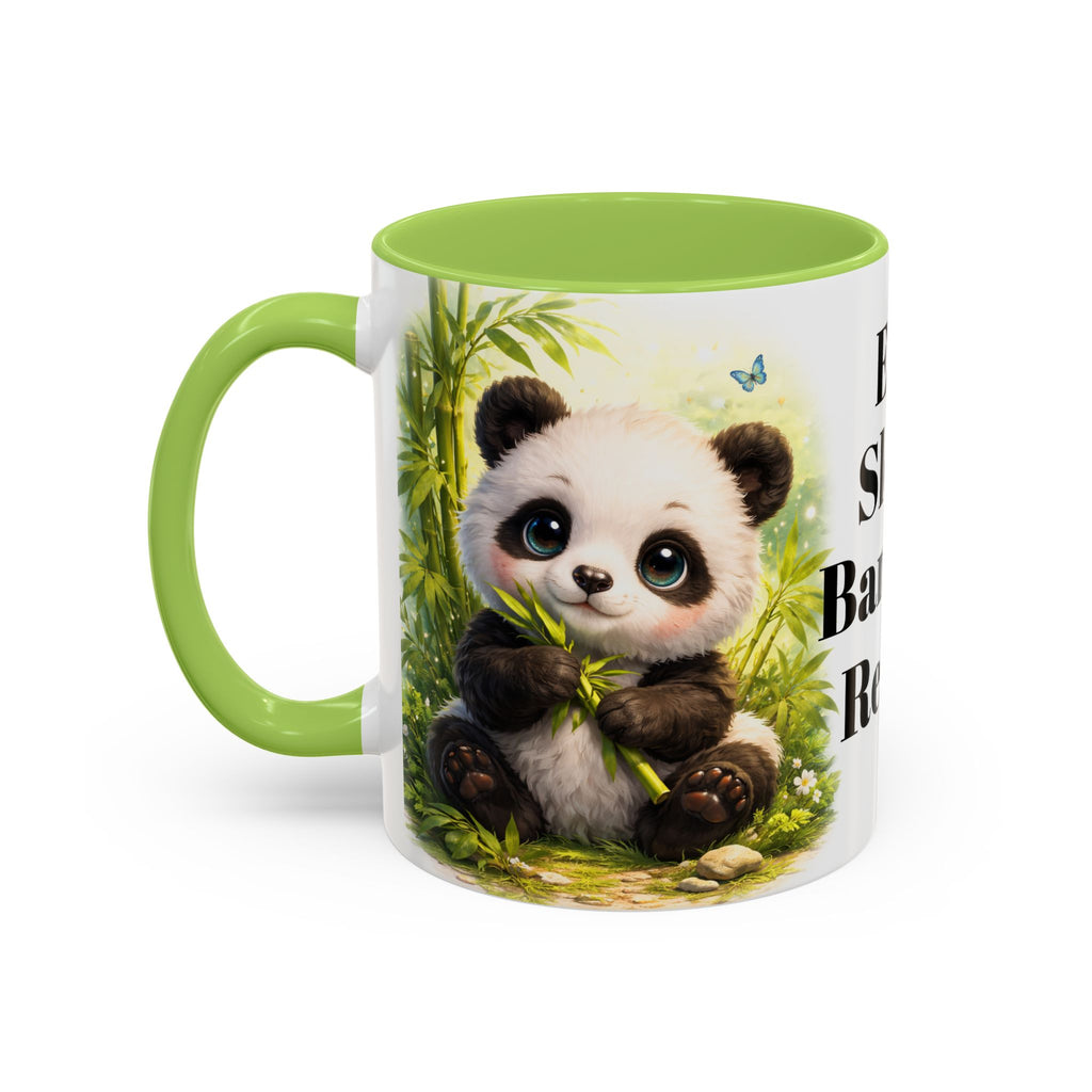 Eat. Sleep. Bamboo. Repeat. Mug | Panda Bamboo Coffee Mug