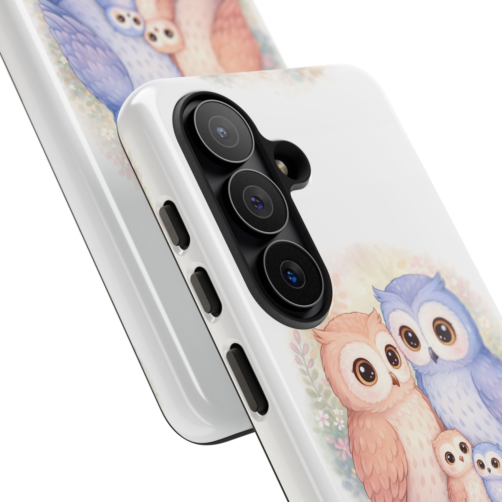 Owl Always Love You watercolor owl family Phone Case | Slim Dual-Layer Protective Case