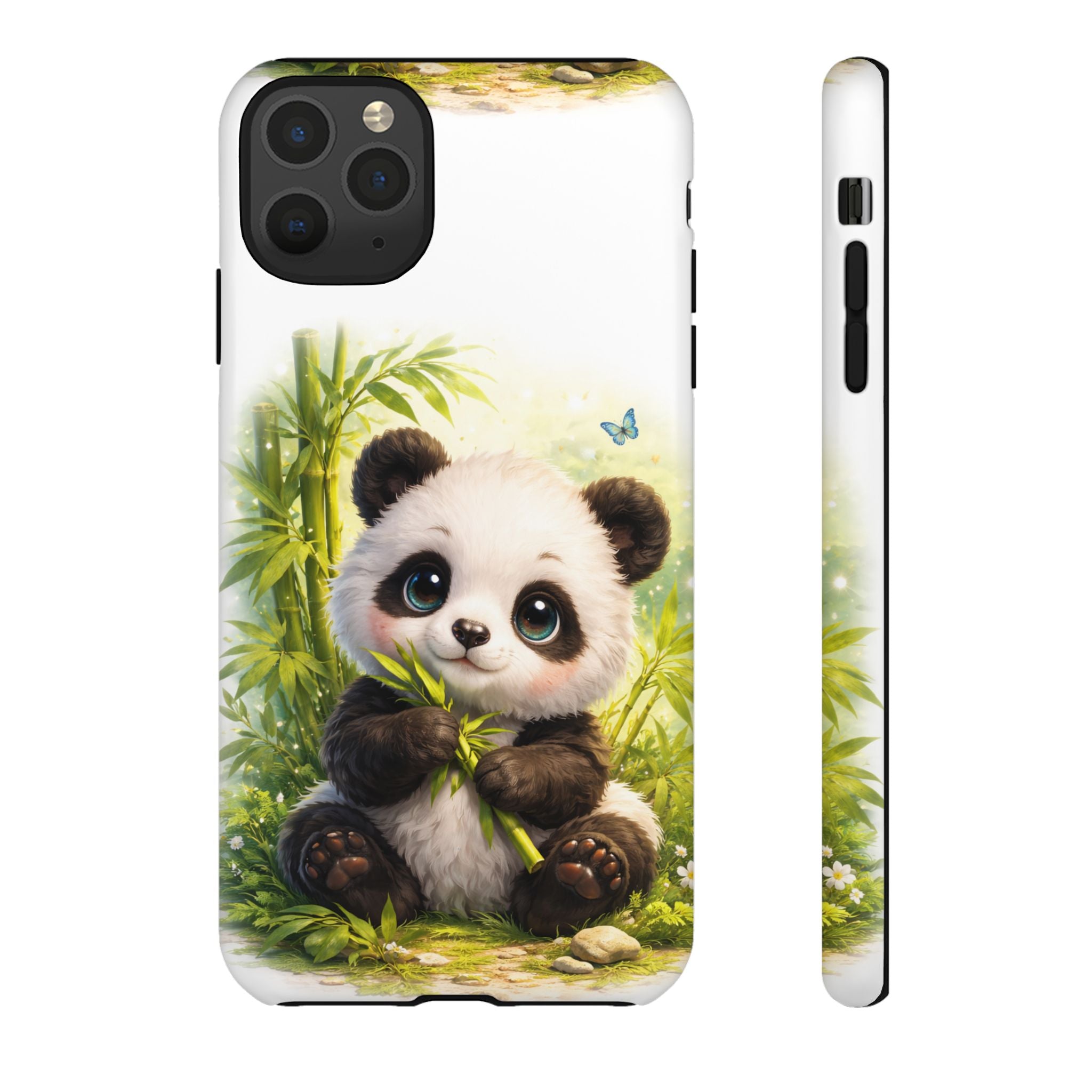 Baby Panda in Sunlight Protective Phone Case — Shockproof iPhone & Samsung Cover