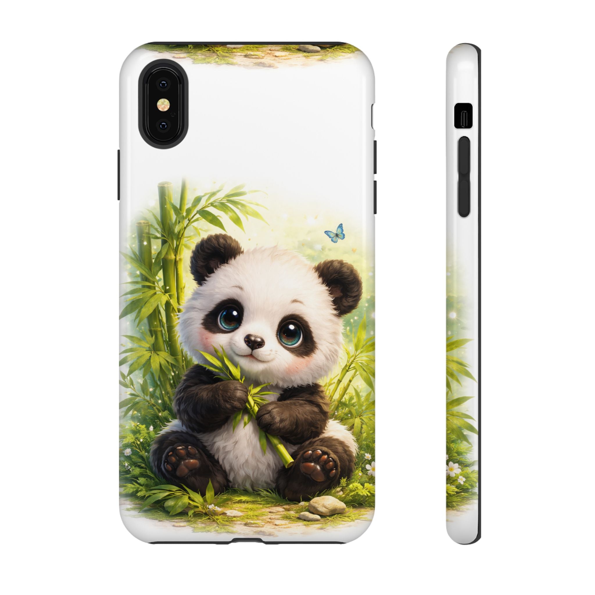 Baby Panda in Sunlight Protective Phone Case — Shockproof iPhone & Samsung Cover
