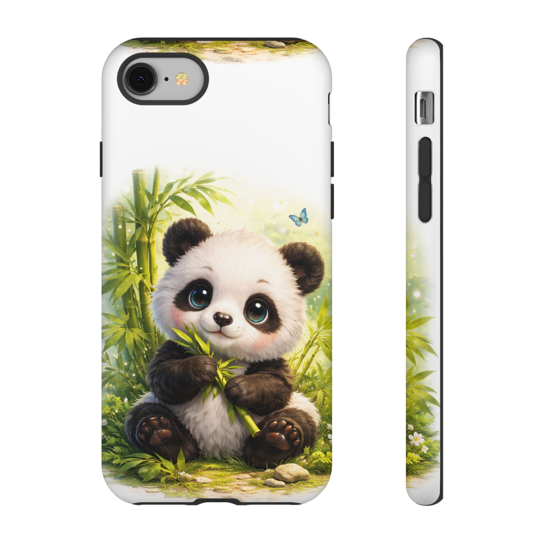 Baby Panda in Sunlight Protective Phone Case — Shockproof iPhone & Samsung Cover