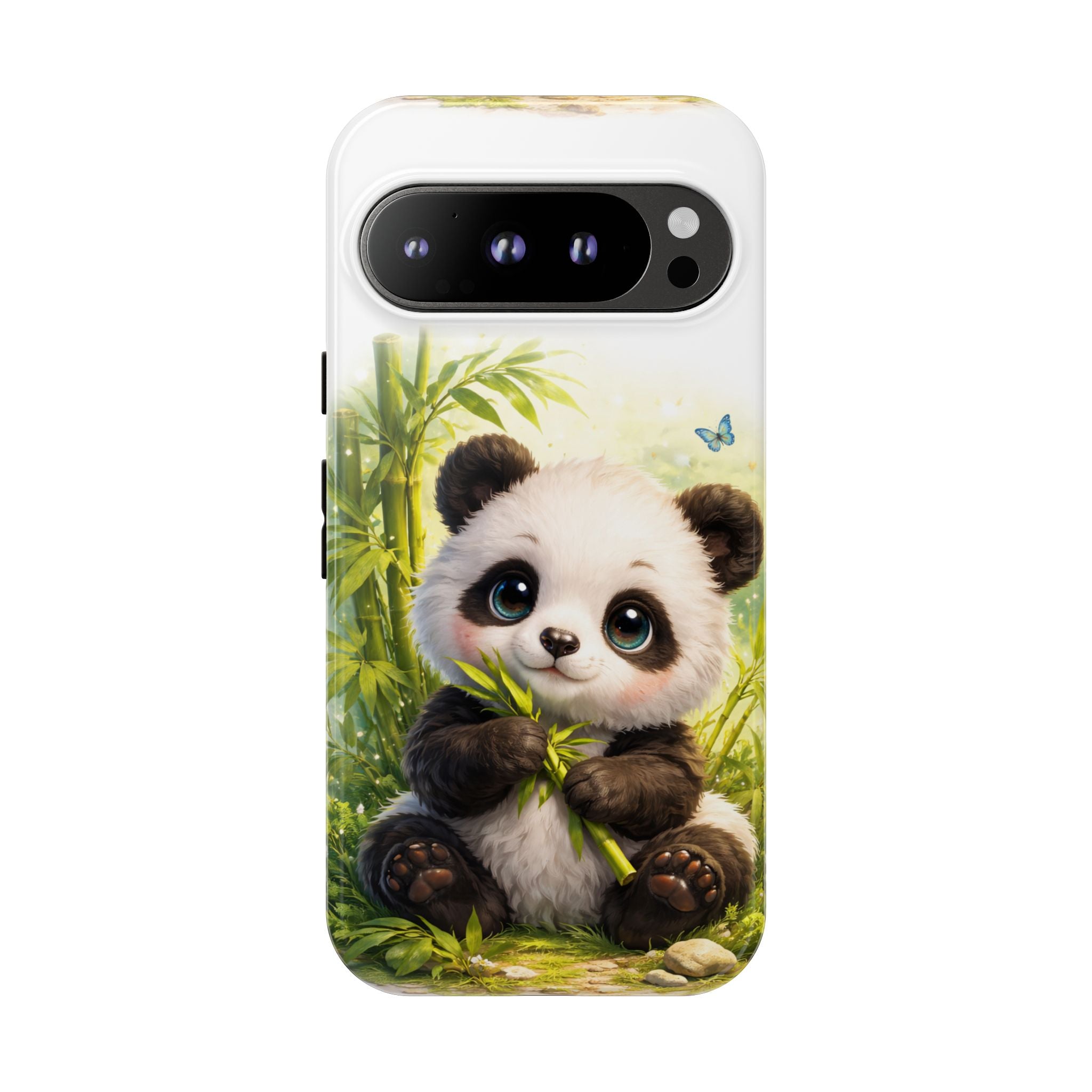 Baby Panda in Sunlight Protective Phone Case — Shockproof iPhone & Samsung Cover