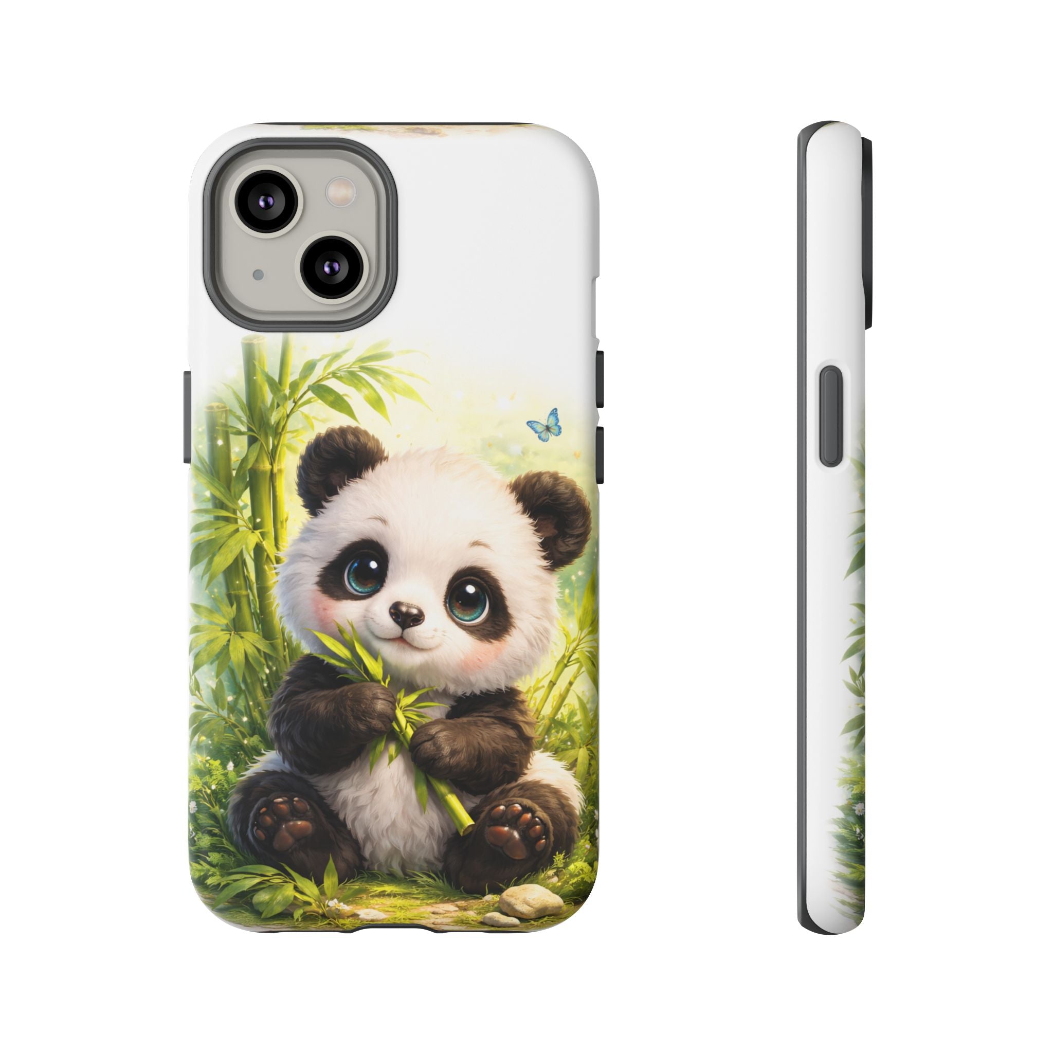 Baby Panda in Sunlight Protective Phone Case — Shockproof iPhone & Samsung Cover