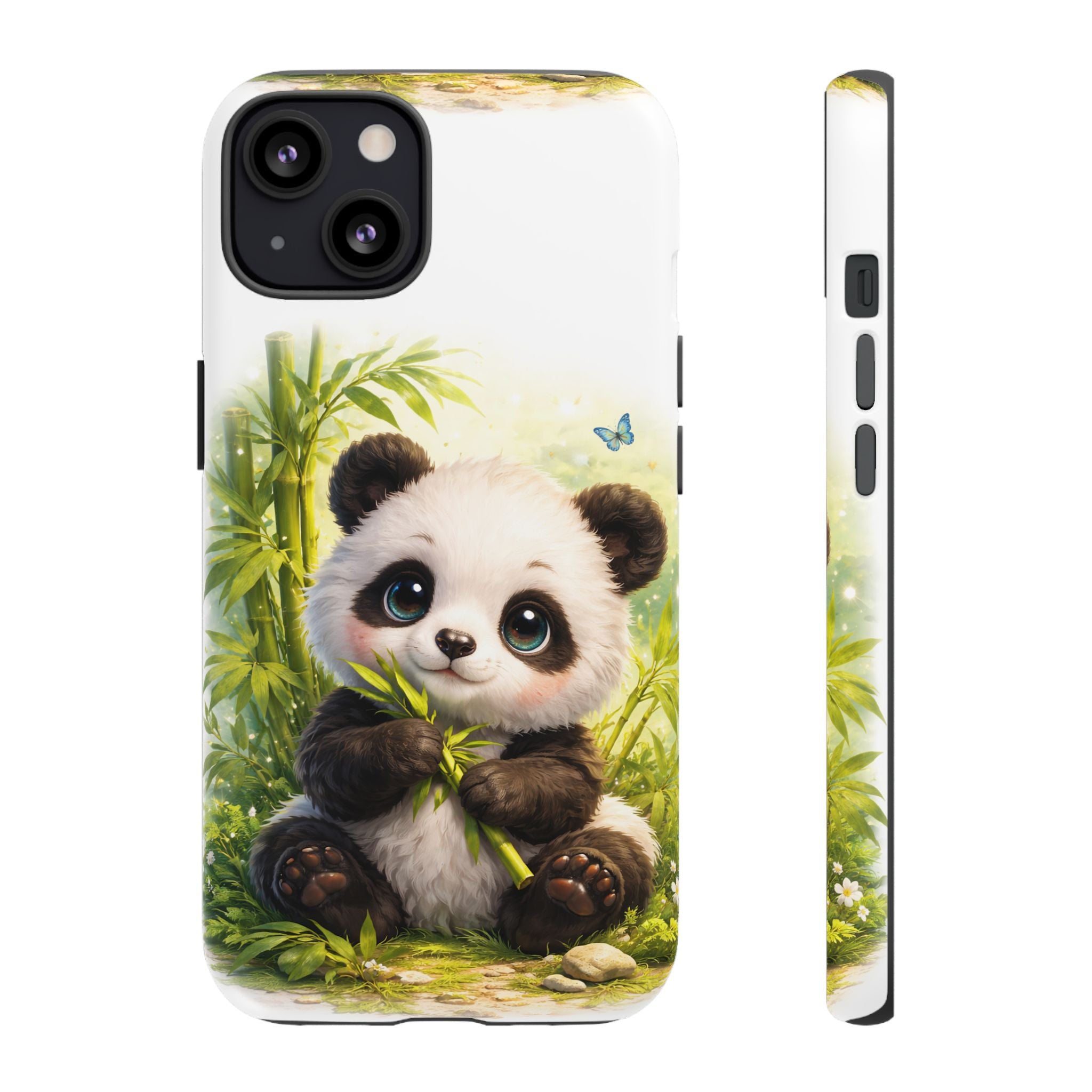 Baby Panda in Sunlight Protective Phone Case — Shockproof iPhone & Samsung Cover