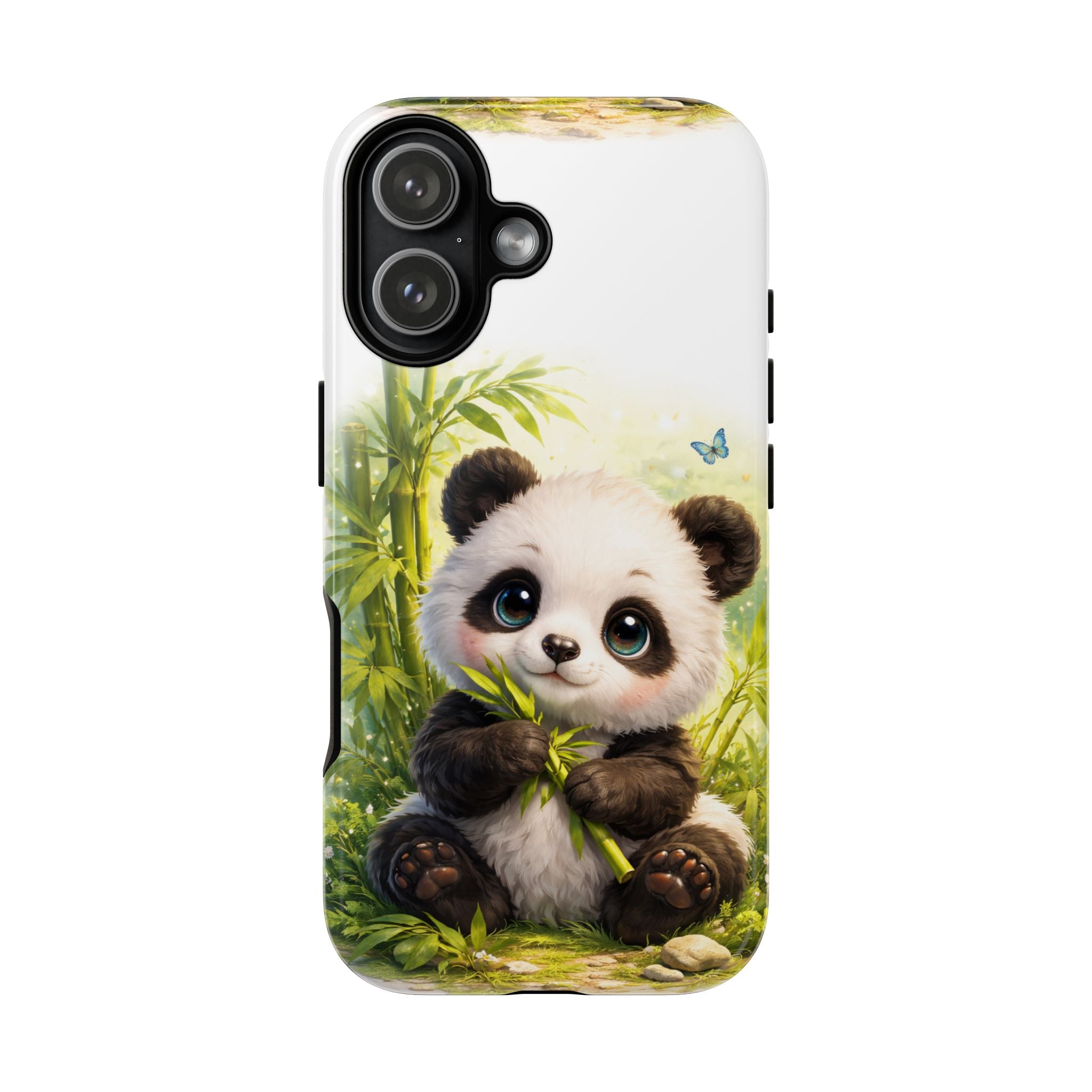 Baby Panda in Sunlight Protective Phone Case — Shockproof iPhone & Samsung Cover