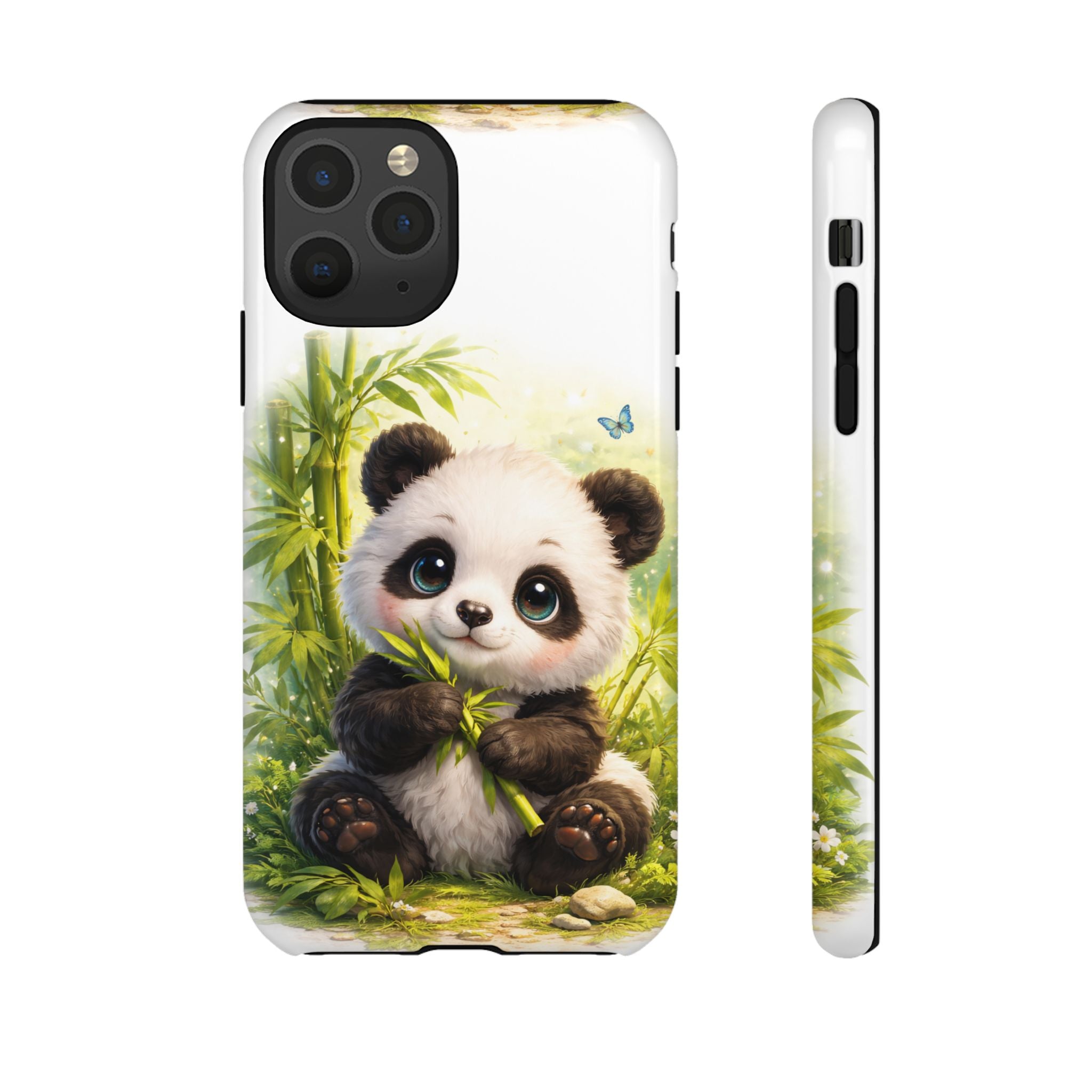 Baby Panda in Sunlight Protective Phone Case — Shockproof iPhone & Samsung Cover