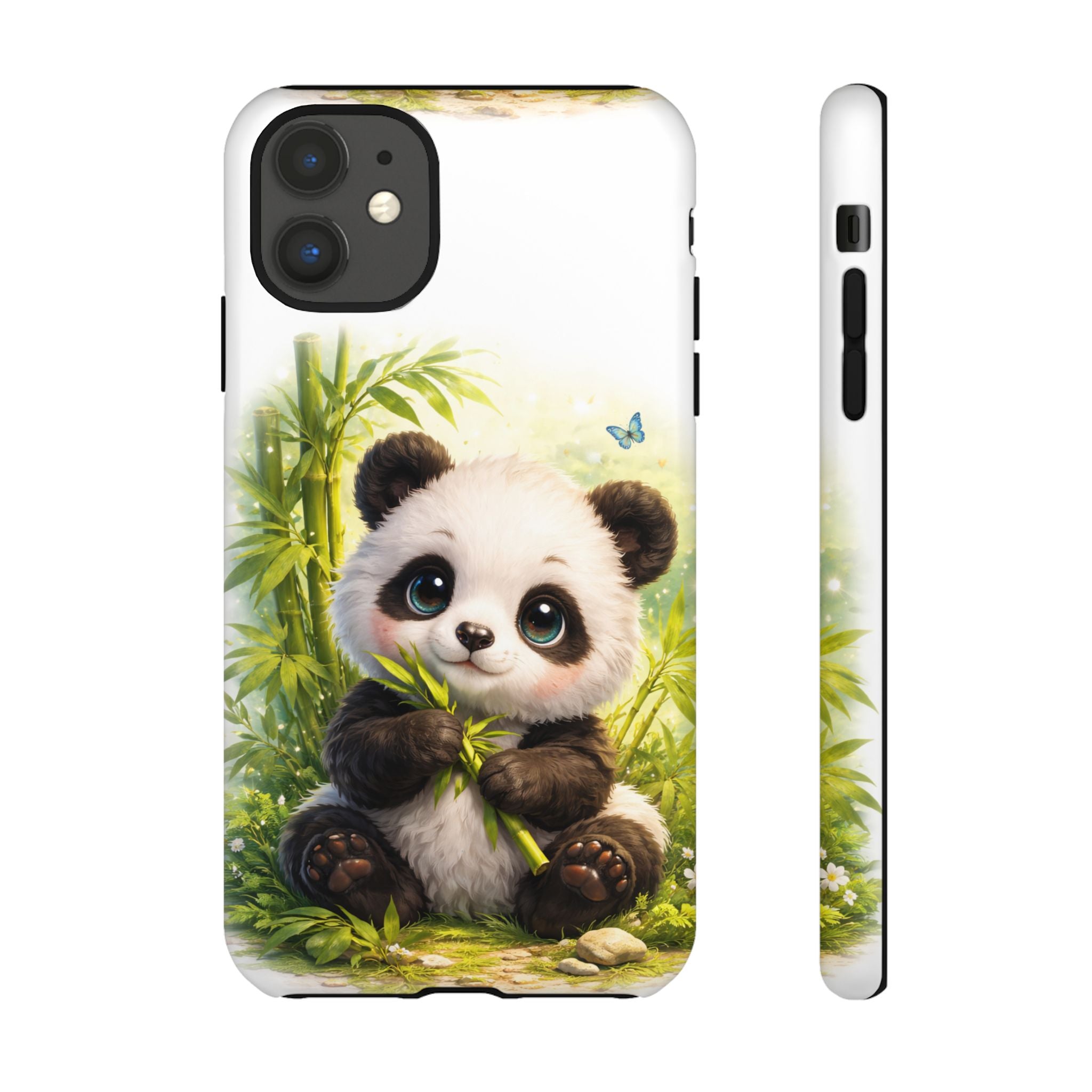 Baby Panda in Sunlight Protective Phone Case — Shockproof iPhone & Samsung Cover