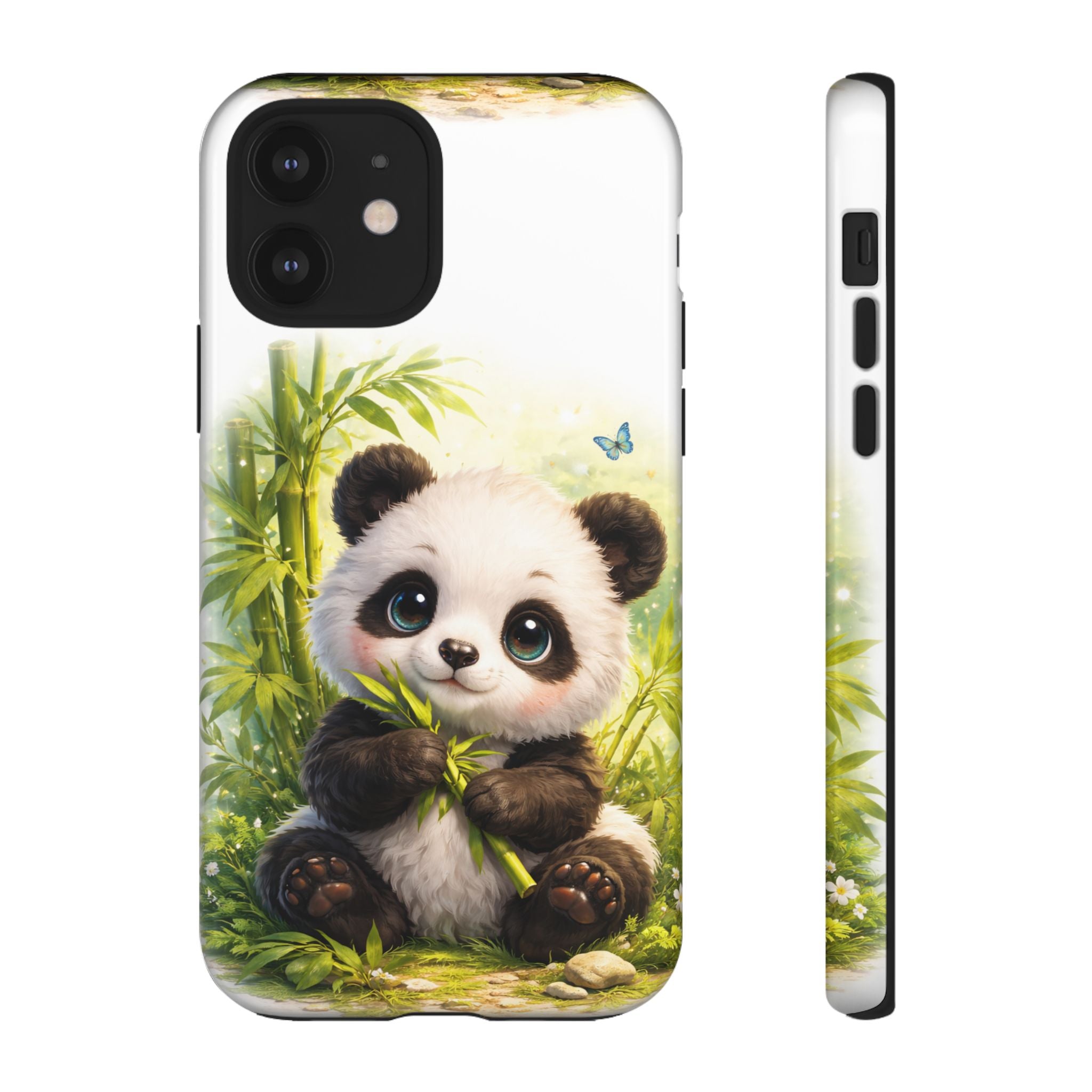 Baby Panda in Sunlight Protective Phone Case — Shockproof iPhone & Samsung Cover