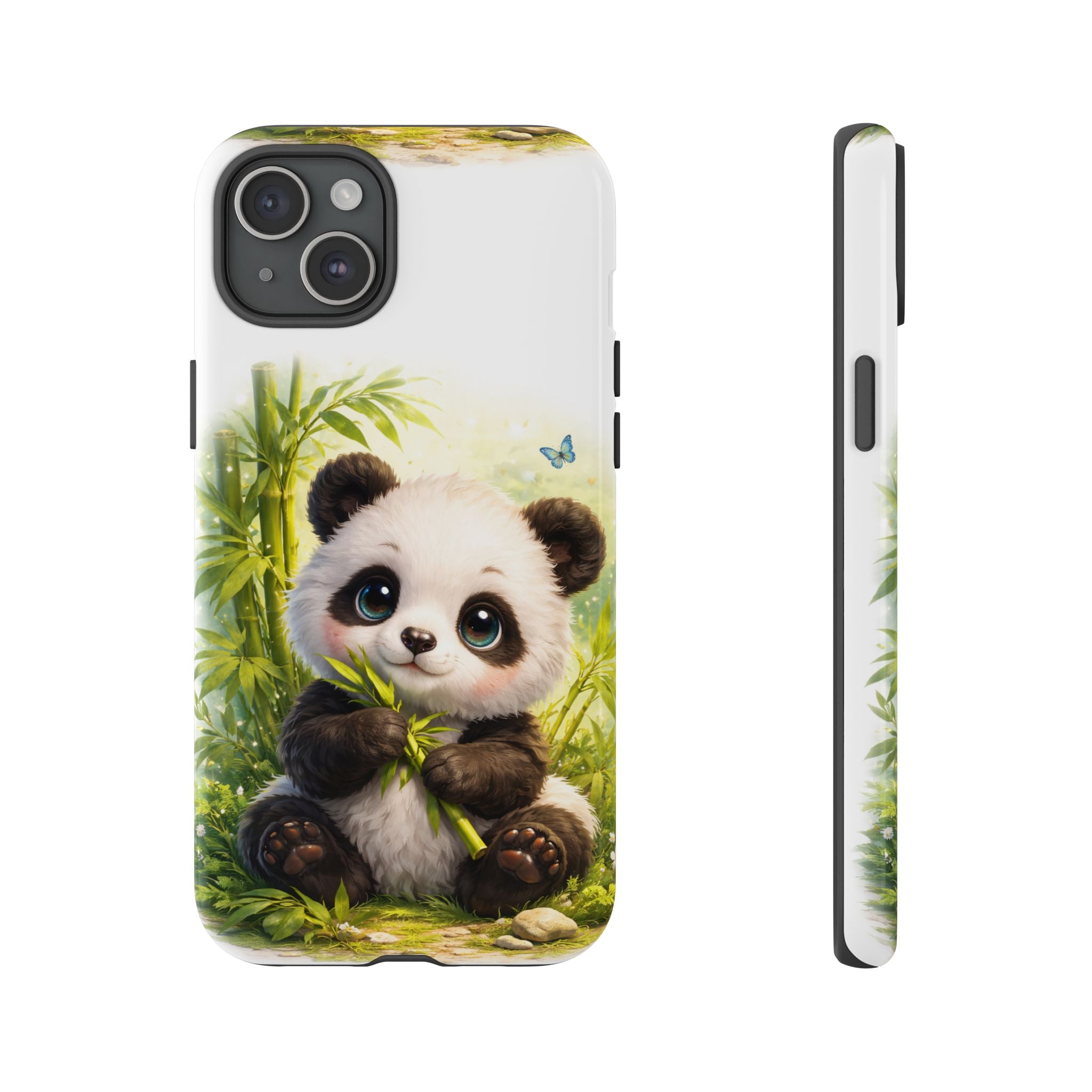 Baby Panda in Sunlight Protective Phone Case — Shockproof iPhone & Samsung Cover
