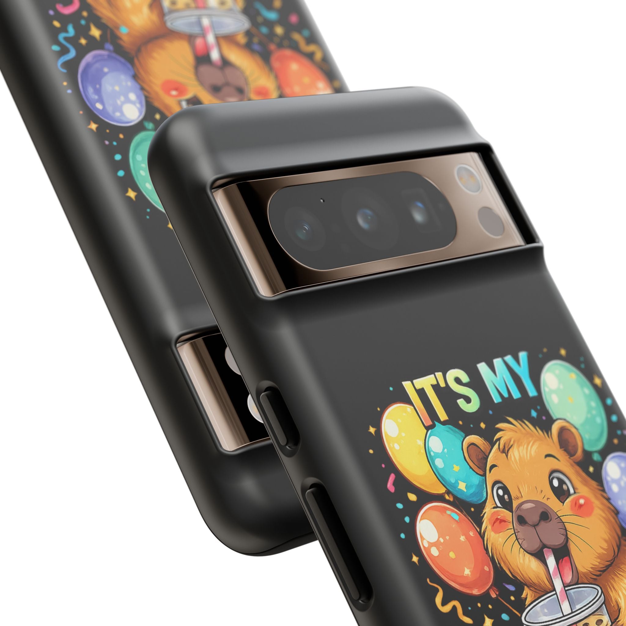 It is My Birthday Guinea Pig Bubble Tea Phone Case | Cute Birthday Phone Cover