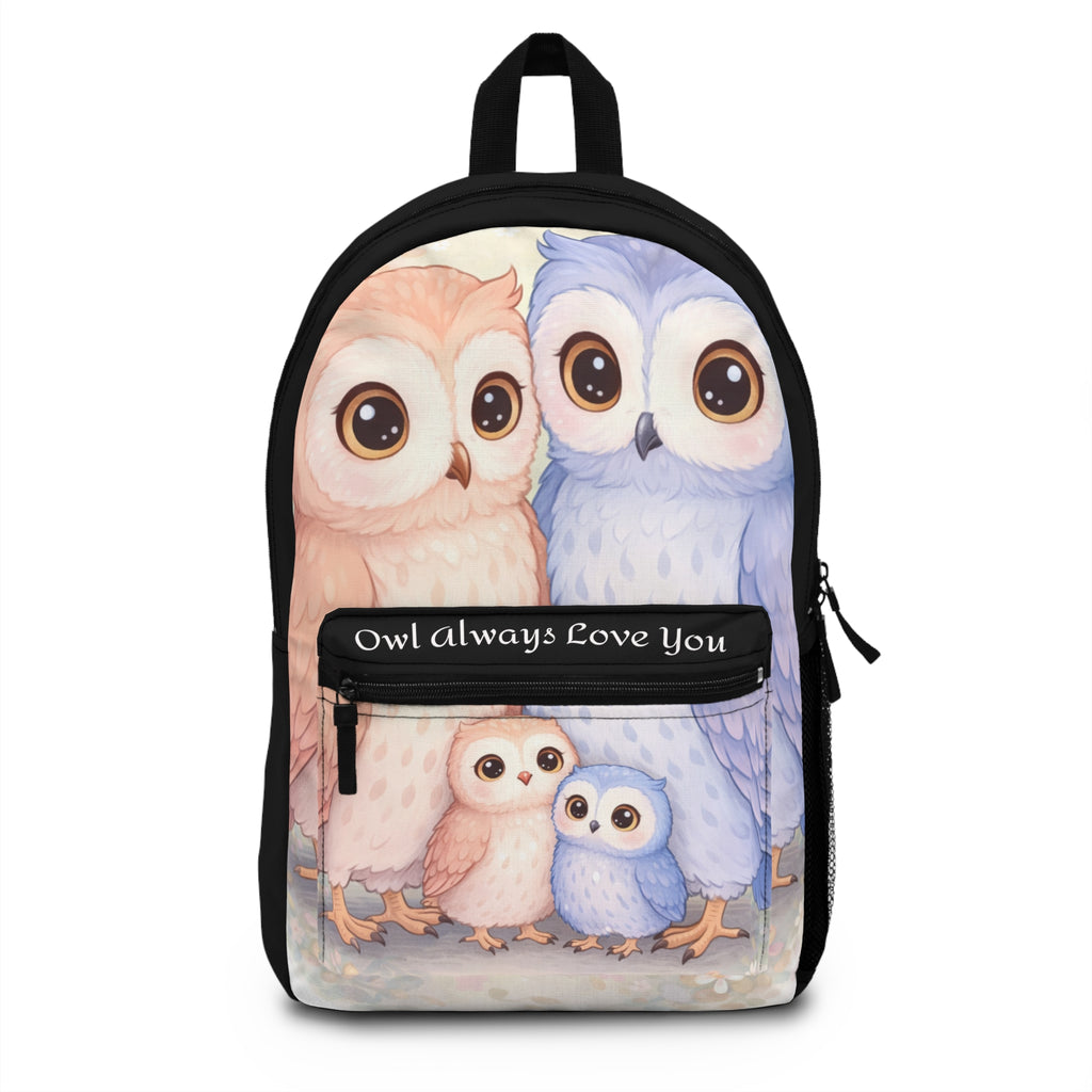 Owl Always Love You backpack | Watercolor owls, pastel cozy design