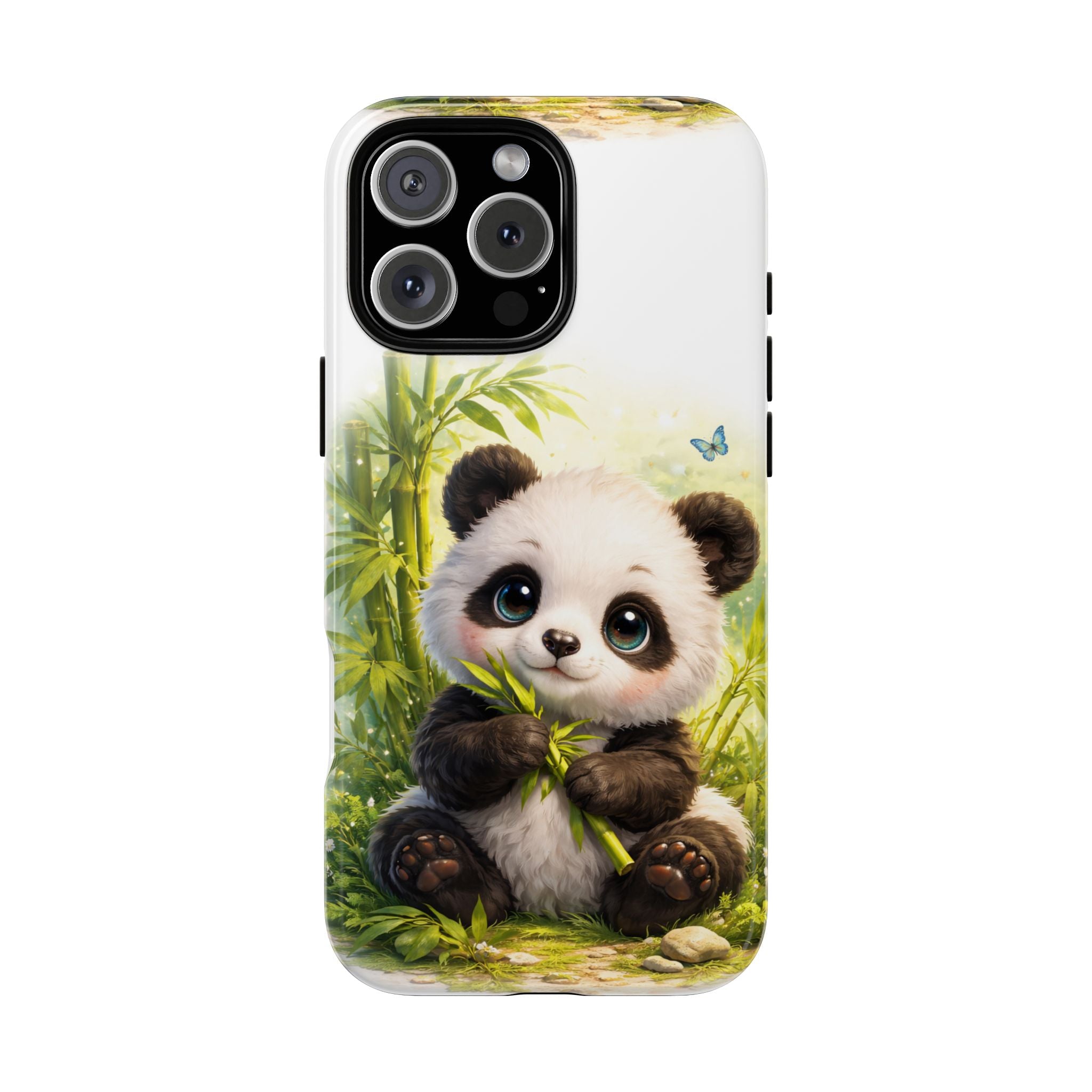 Baby Panda in Sunlight Protective Phone Case — Shockproof iPhone & Samsung Cover