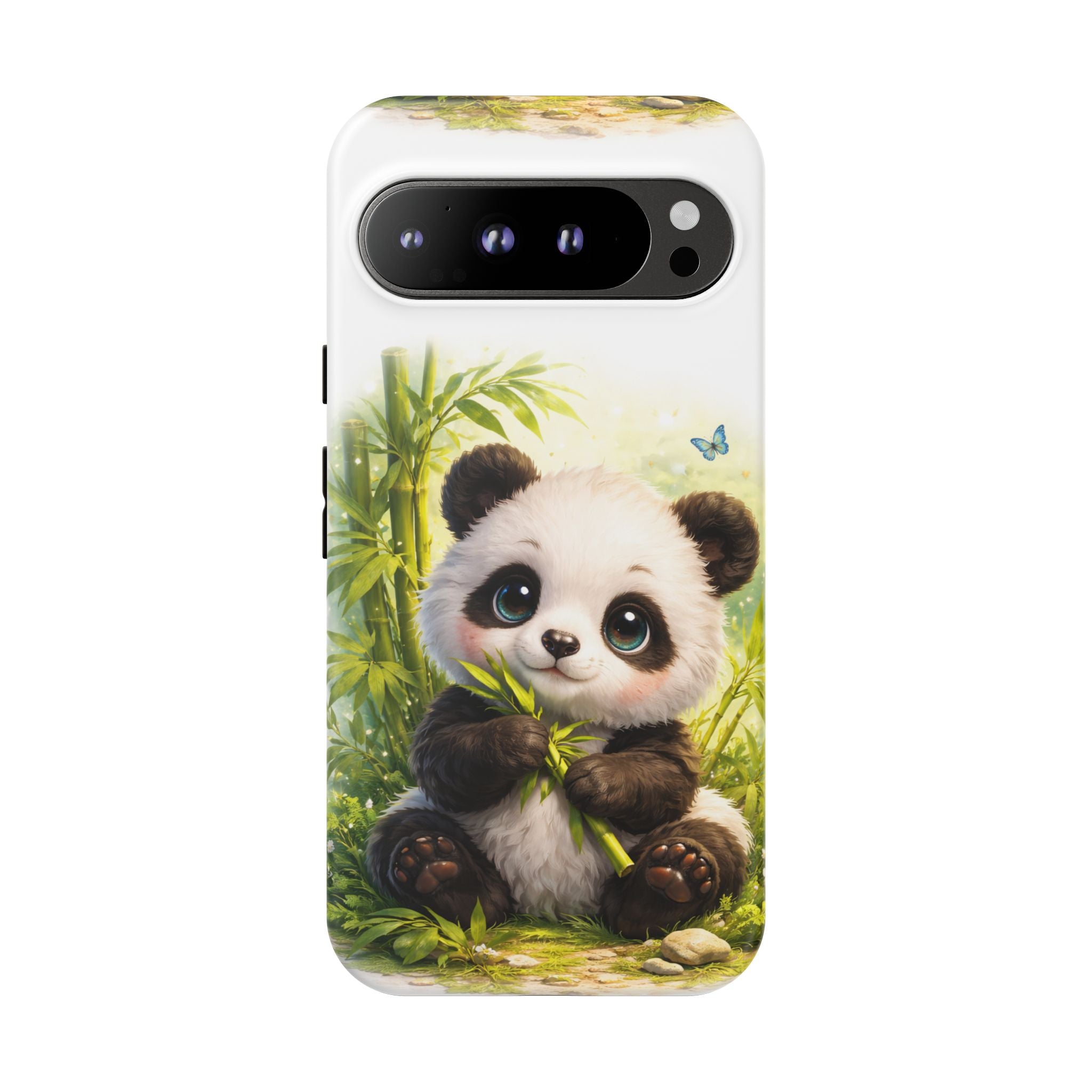 Baby Panda in Sunlight Protective Phone Case — Shockproof iPhone & Samsung Cover