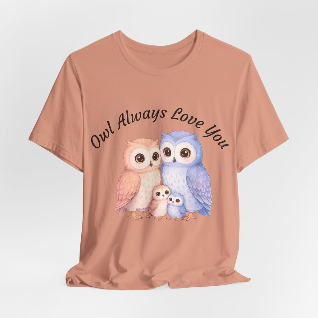 Owl Always Love You watercolor owl family tee | Love Owl Shirt