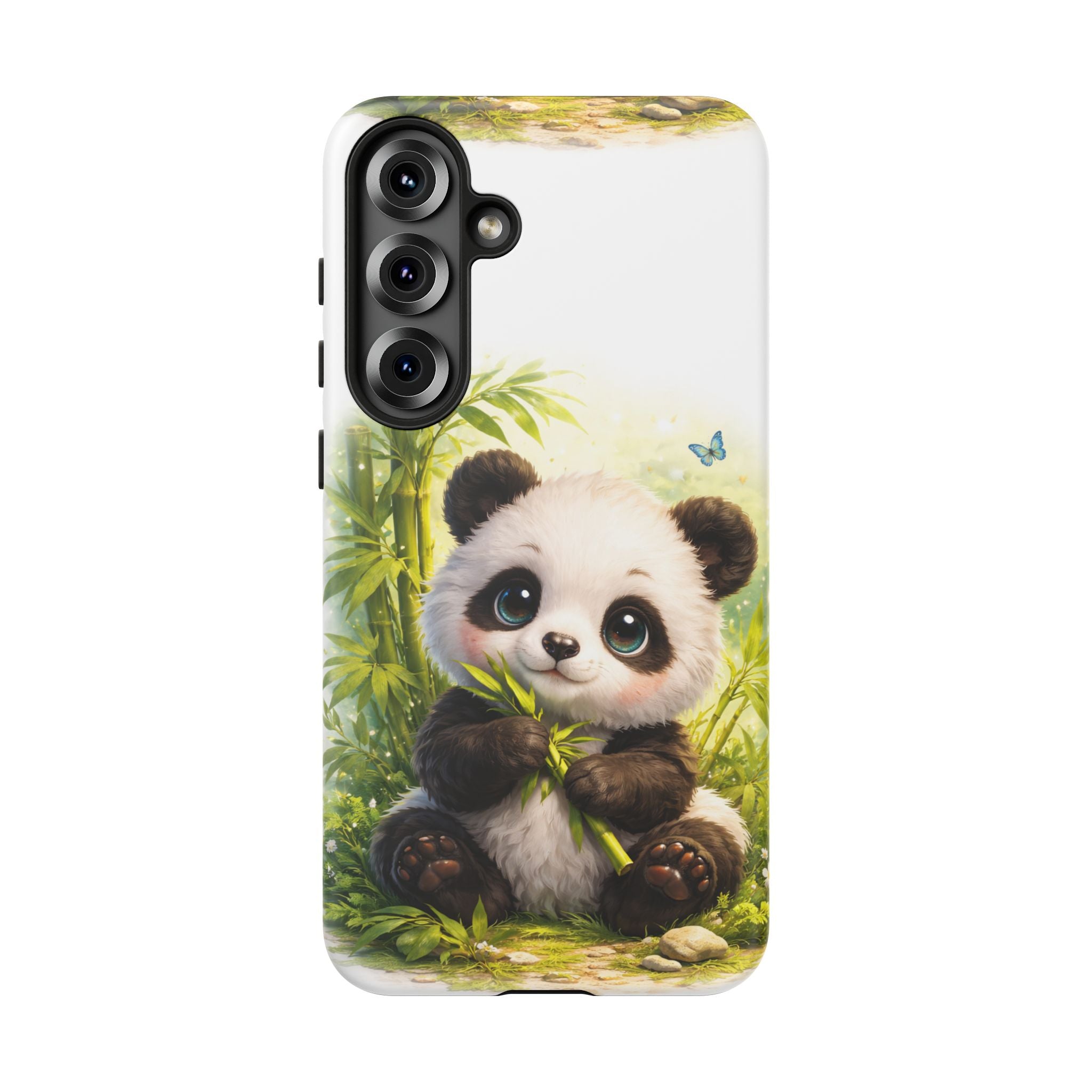 Baby Panda in Sunlight Protective Phone Case — Shockproof iPhone & Samsung Cover