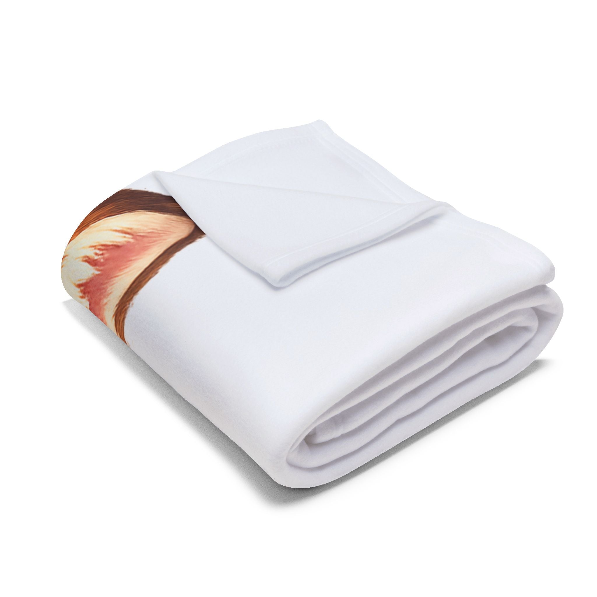 Whimsical Baby Fox Arctic Fleece Blanket — Cozy Woodland Throw for Nursery & Home