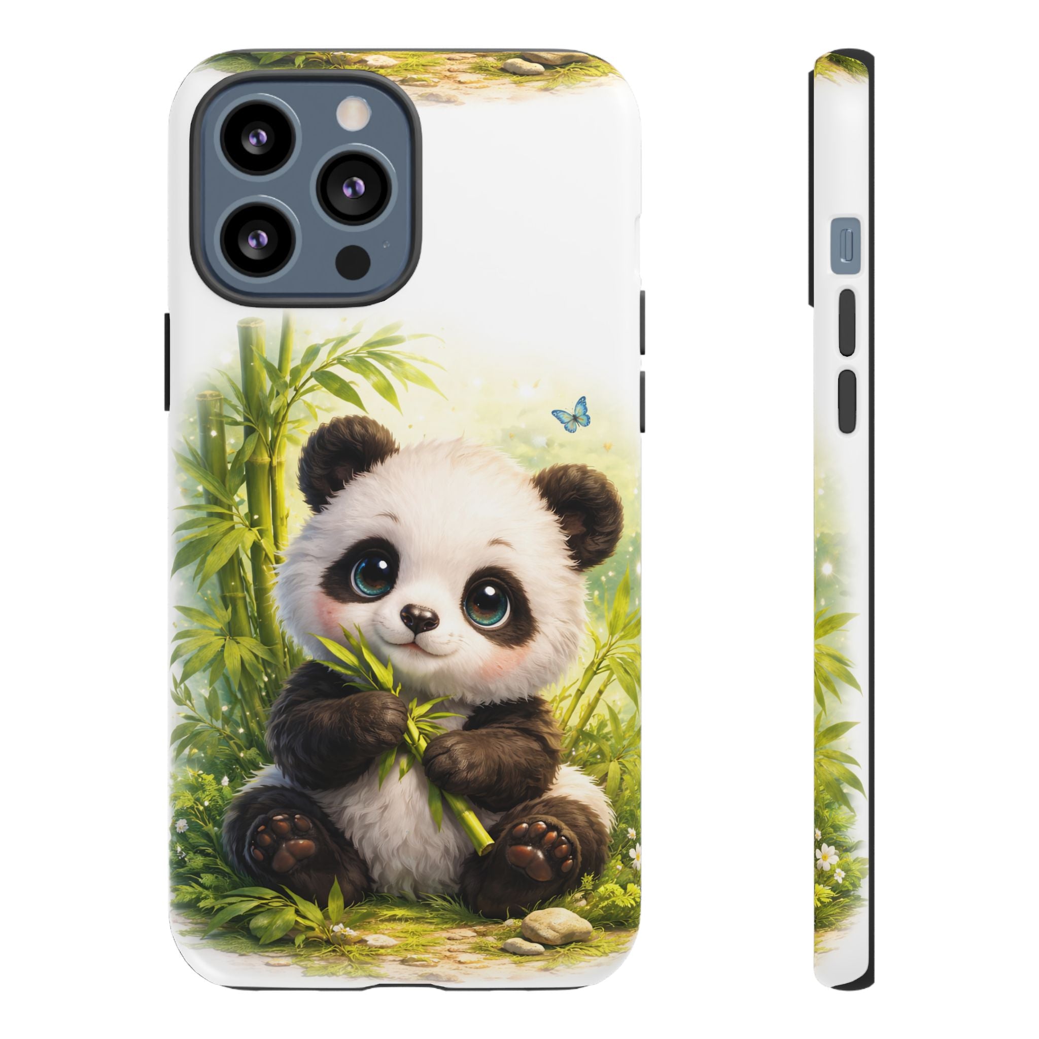 Baby Panda in Sunlight Protective Phone Case — Shockproof iPhone & Samsung Cover