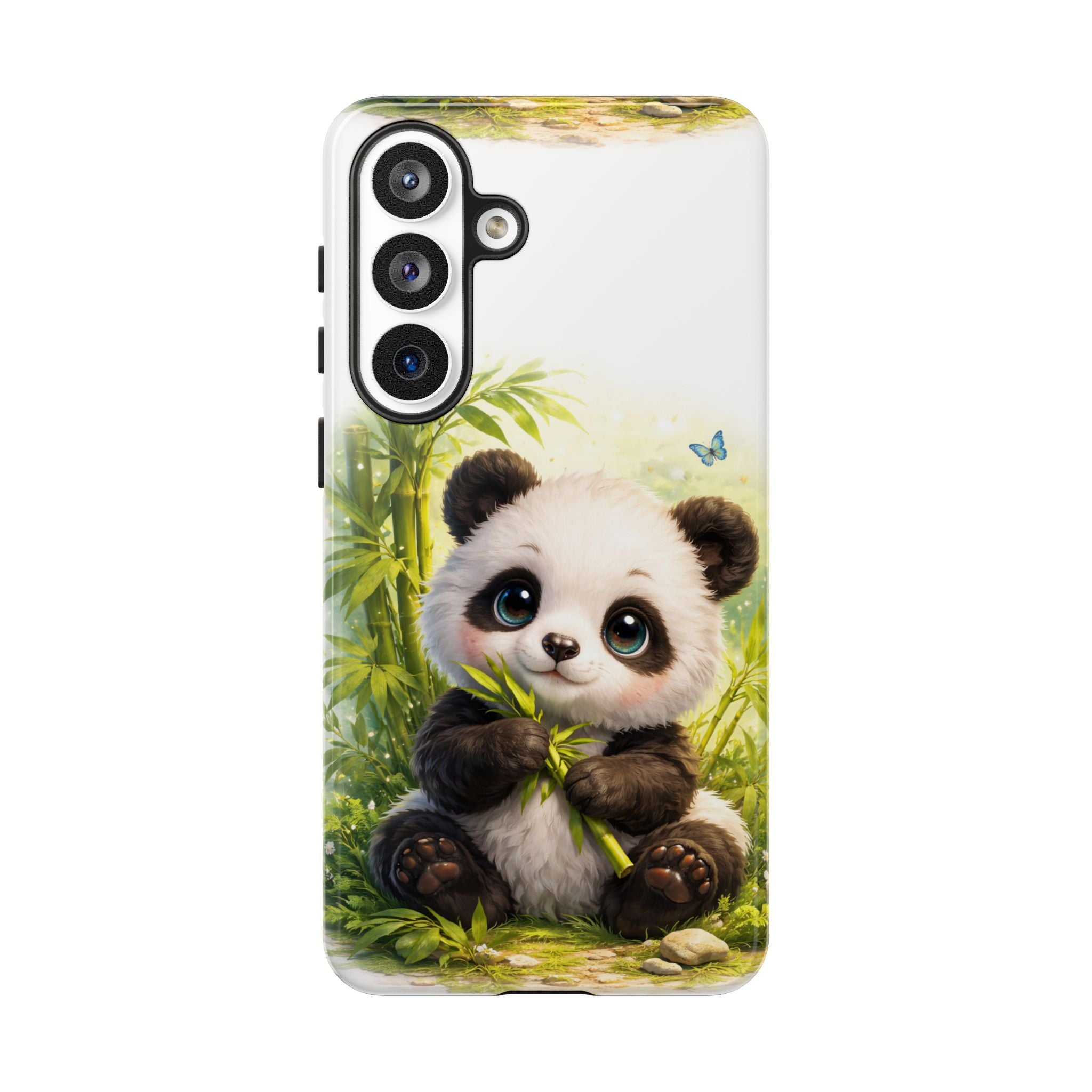 Baby Panda in Sunlight Protective Phone Case — Shockproof iPhone & Samsung Cover