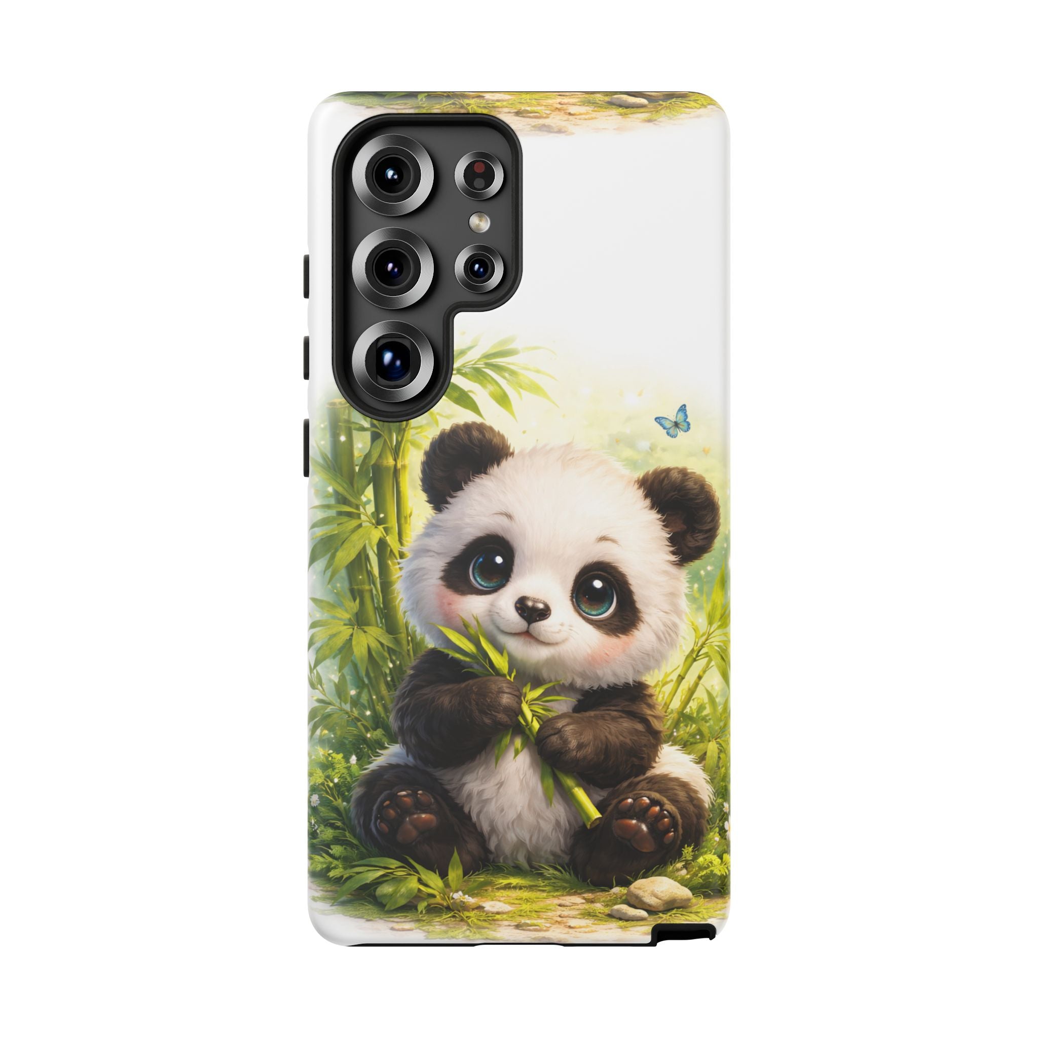 Baby Panda in Sunlight Protective Phone Case — Shockproof iPhone & Samsung Cover